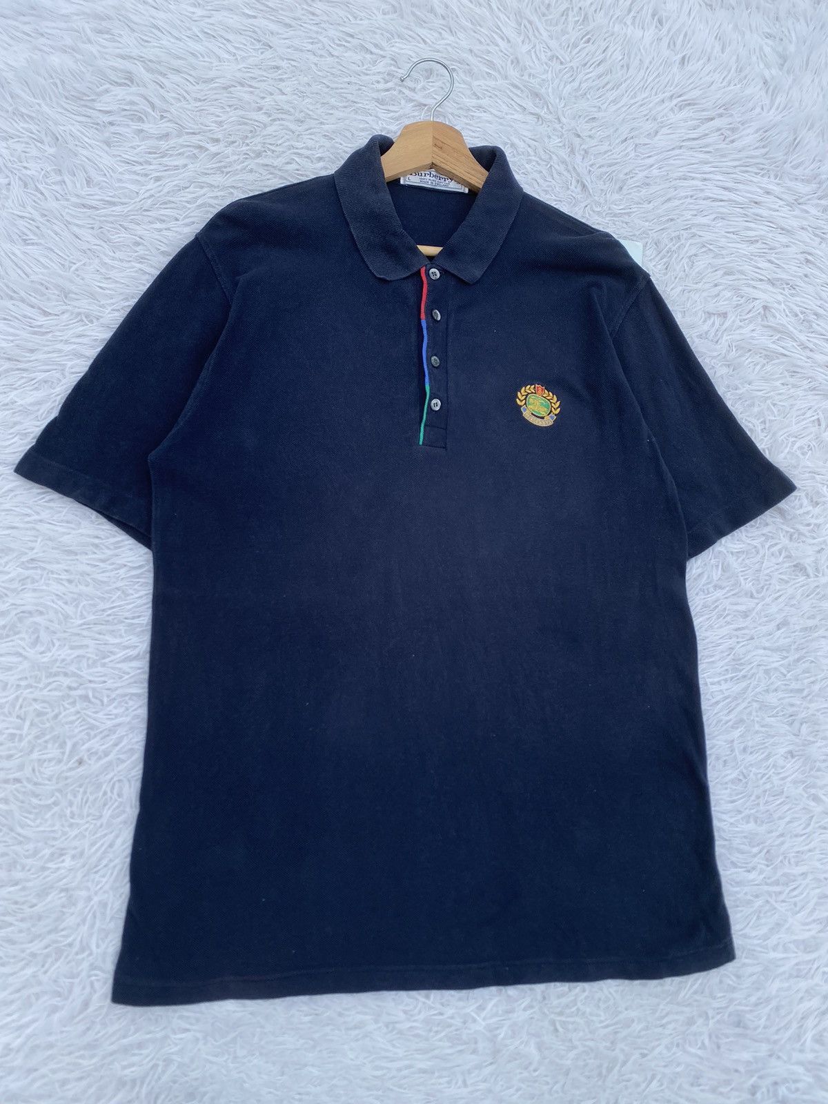 Rare Vintage Burberry Polo Tee