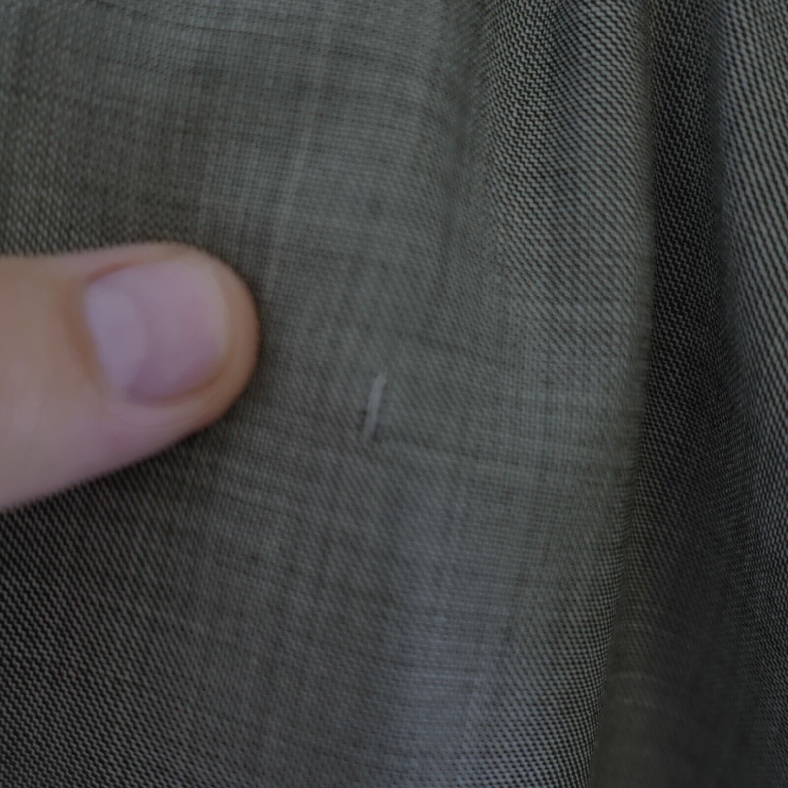 Brooks Brothers DAMAGED Brooks Brothers 346 Stretch Wool Beige Sharkskin 44R Size 44R - 15 Thumbnail