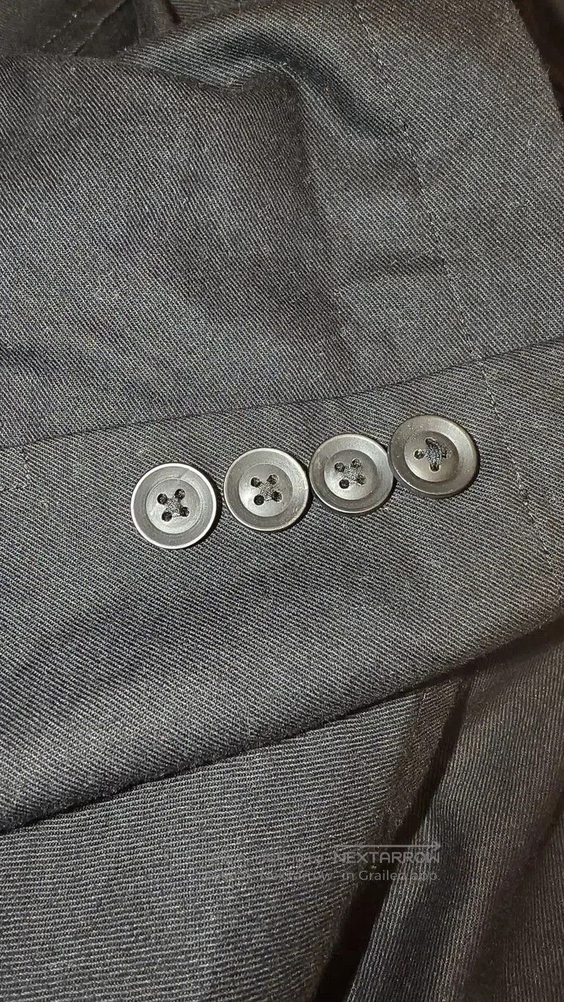 Yohji Yamamoto Yohji Yamamoto 2022ss Notch Lapel Blazer. Size US XS / EU 42 / 0 - 4 Thumbnail