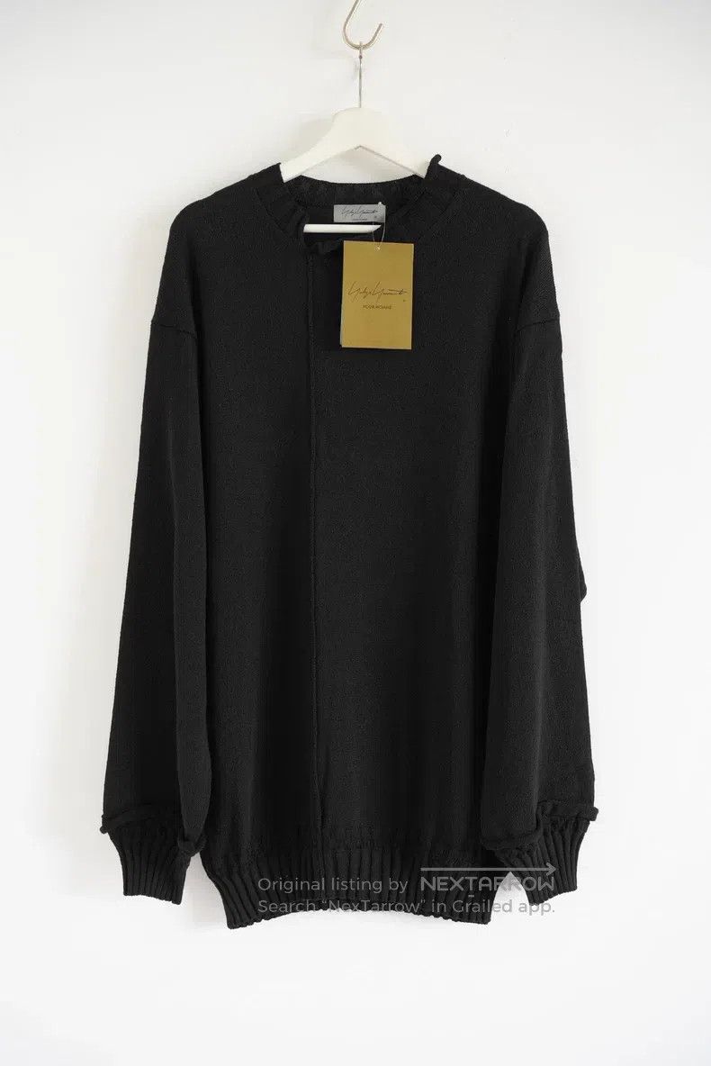 Yohji Yamamoto YOHJI YAMAMOTO Torn and Cut Sweater Size US L / EU 52-54 / 3 - 1 Thumbnail