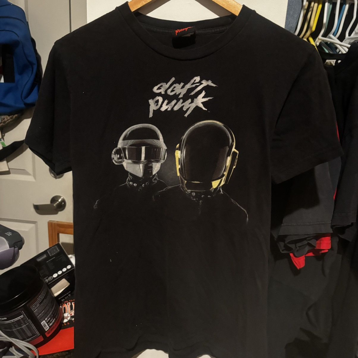Vintage Vintage Daft Punk Electronic Music T-Shirt Size US S / EU 44-46 / 1 - 1 Thumbnail