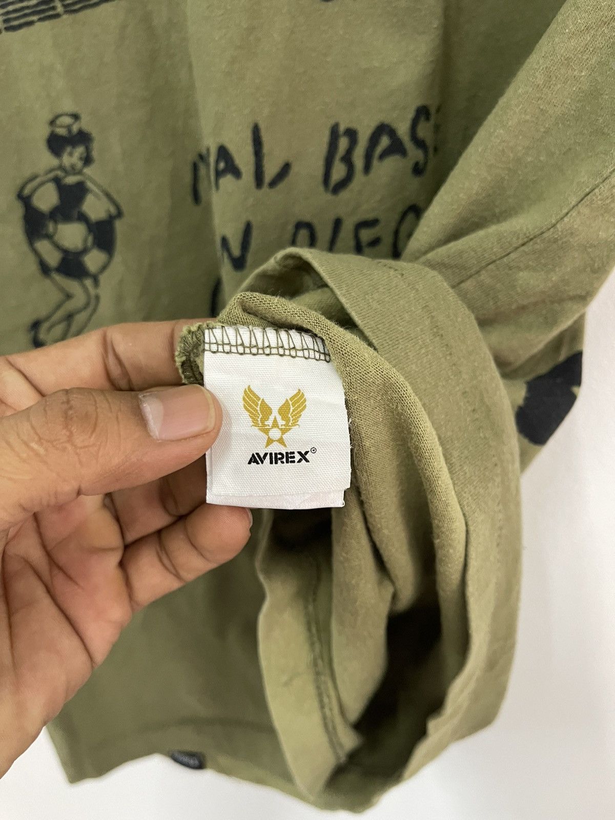 Avirex × Vintage Avirex rare t-shirt📸 Size US L / EU 52-54 / 3 - 5 Thumbnail