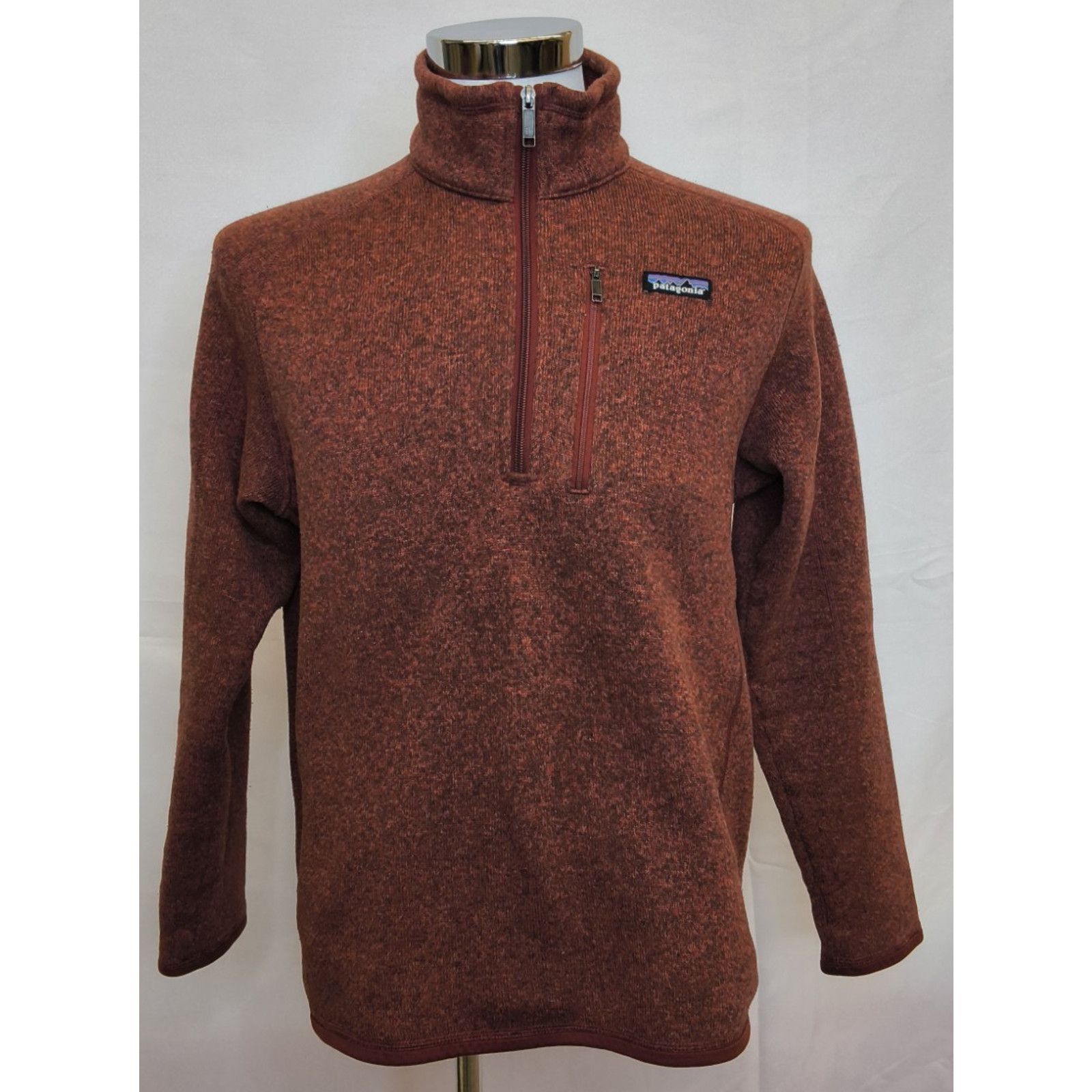 Patagonia Patagonia Better Sweater Men's M Red 1/4 Zip Fleece Lined Size US M / EU 48-50 / 2 - 2 Thumbnail