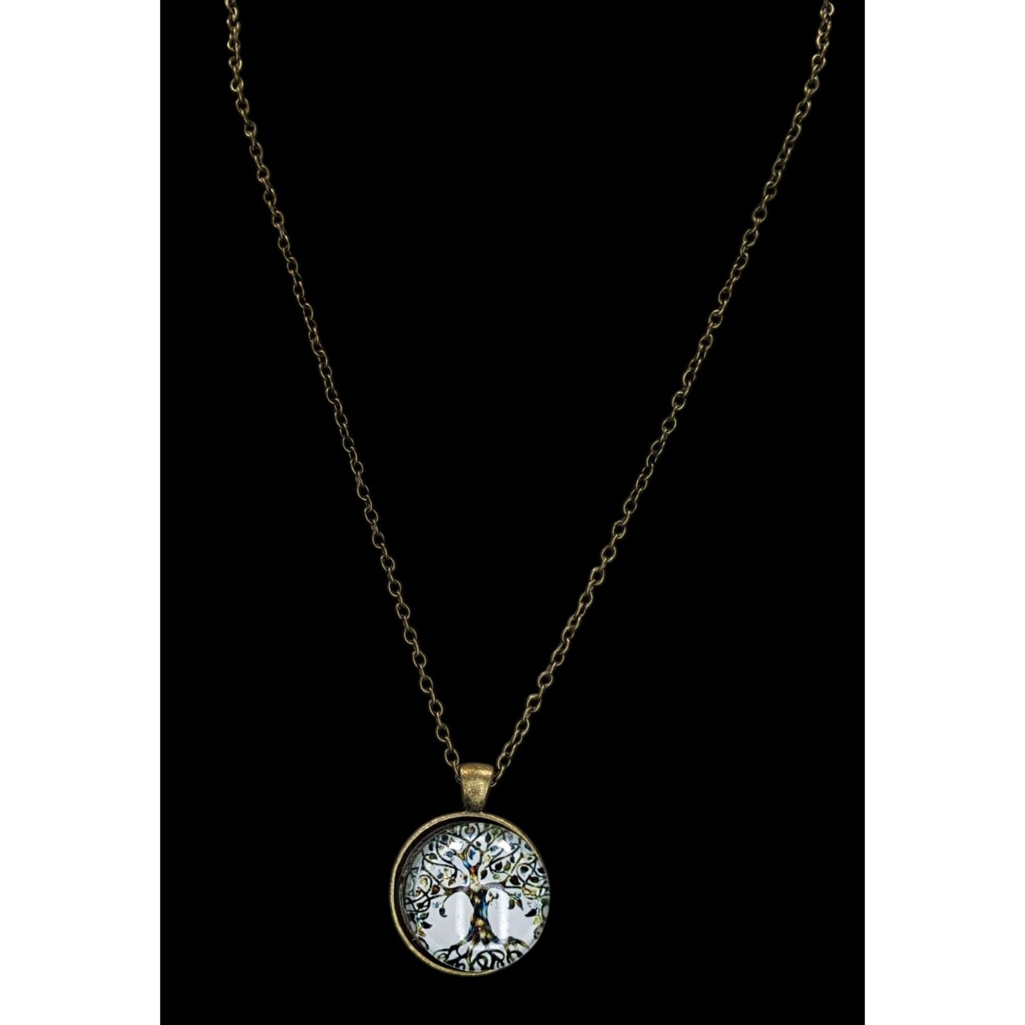 Other Tree Of Life Pendant Necklace With Antique Bronze Chain Size ONE SIZE - 1 Thumbnail