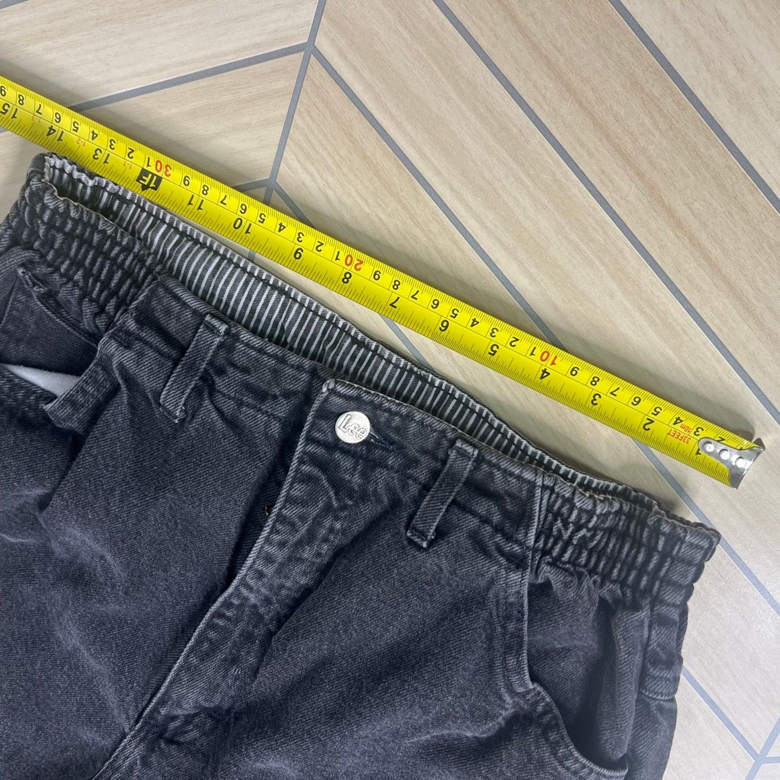 Lee Vintage 80s/90s Lee Black Jeans Women’s 10/12 Petite Size 30" / US 8 / IT 44 - 8 Thumbnail