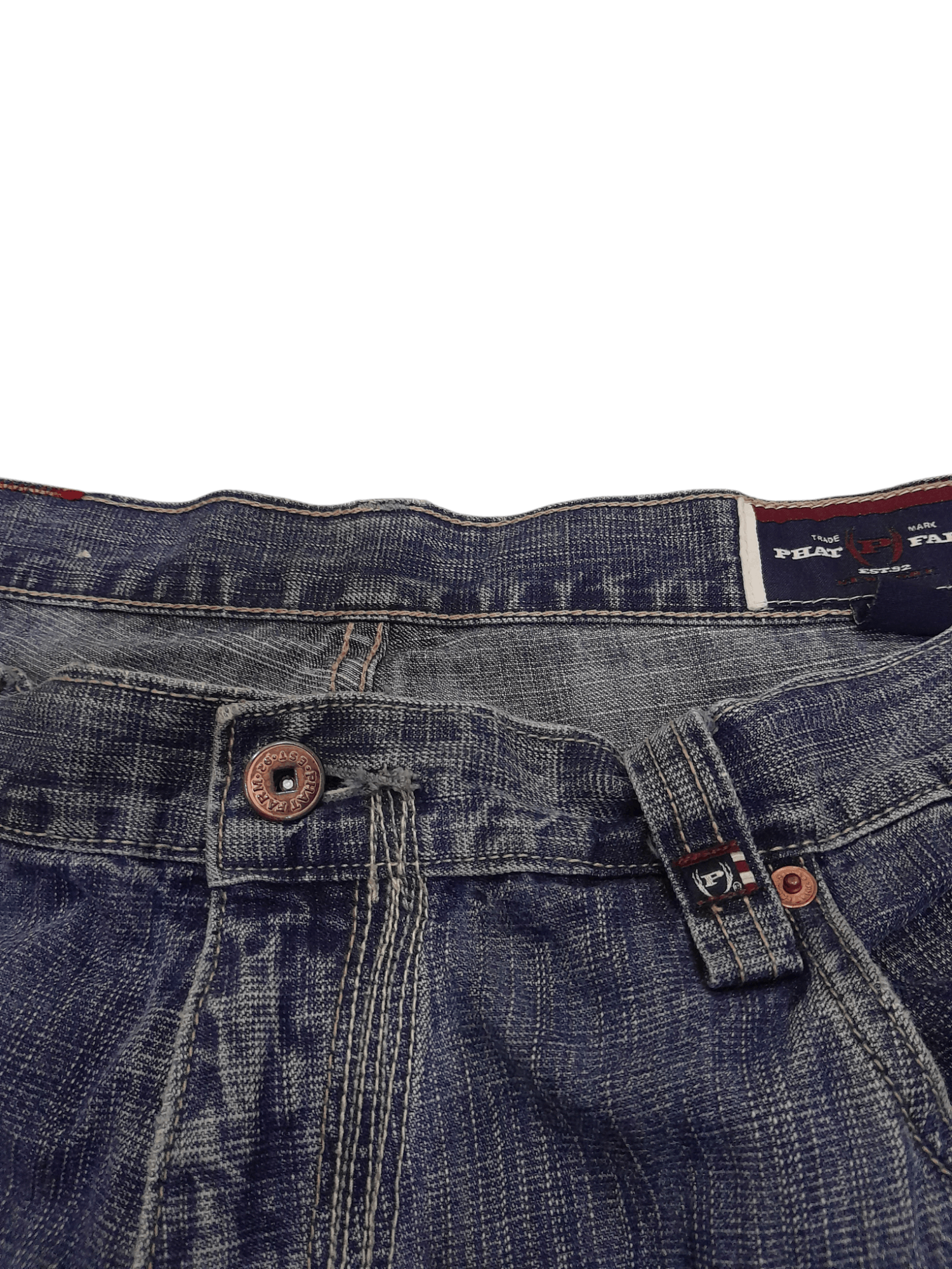 Phat Farm Phat Farm Baggy Denim (F526) Waist 36 Size US 36 / EU 52 - 9 Thumbnail