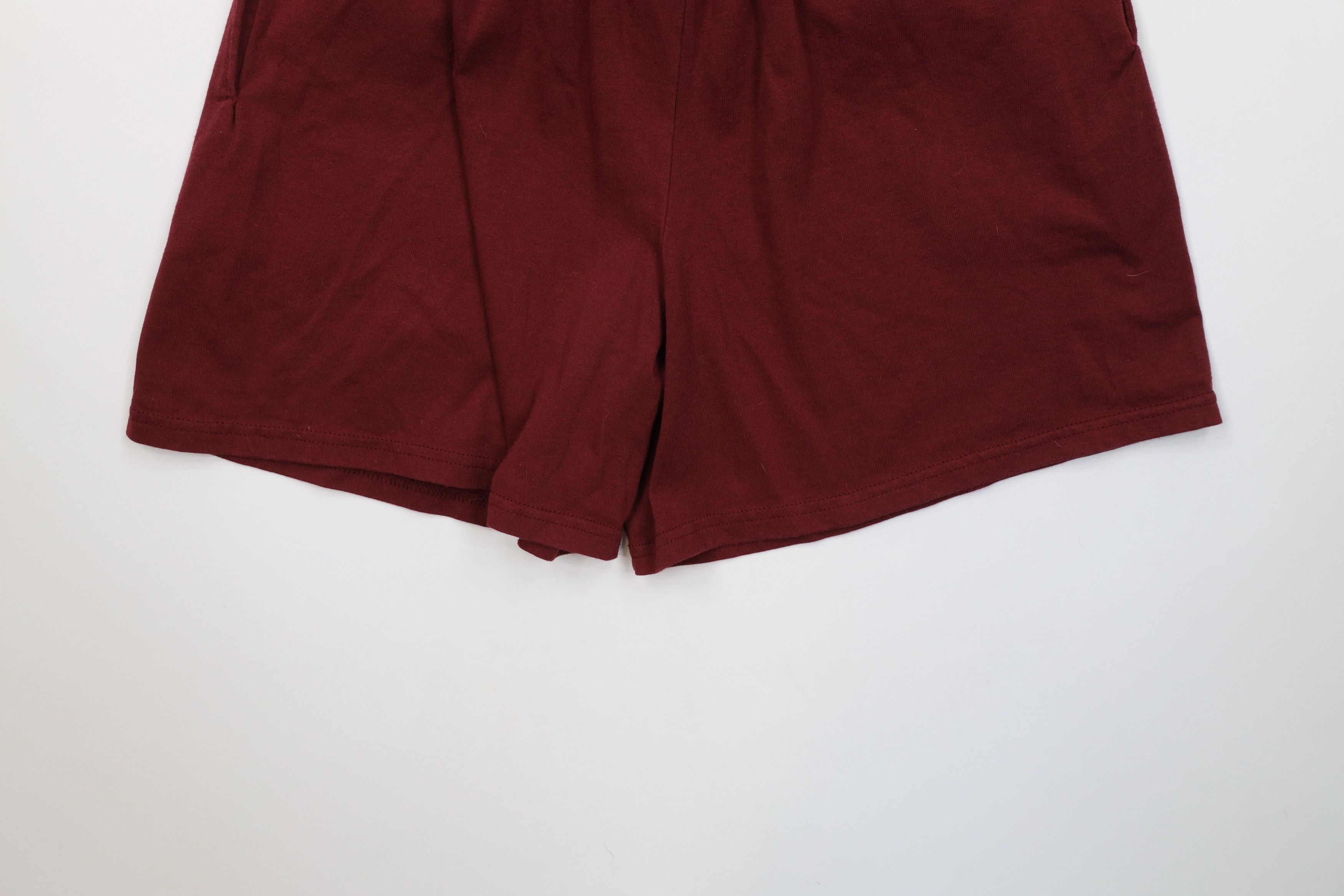 Vintage Vintage 90s Streetwear Above Knee Shorts Red Cotton USA Size US 34 / EU 50 - 12 Thumbnail
