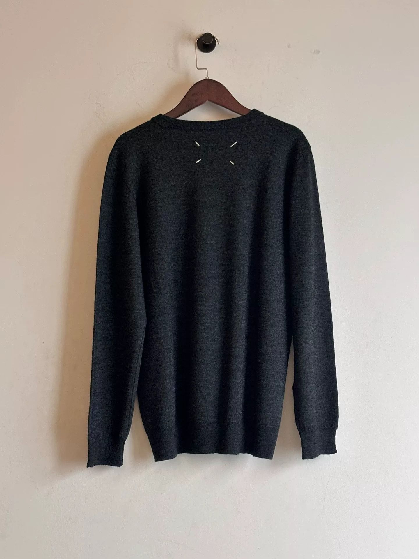 Maison Margiela maison martin margiela 1999 black knit sweater Size US S / EU 44-46 / 1 - 1 Thumbnail