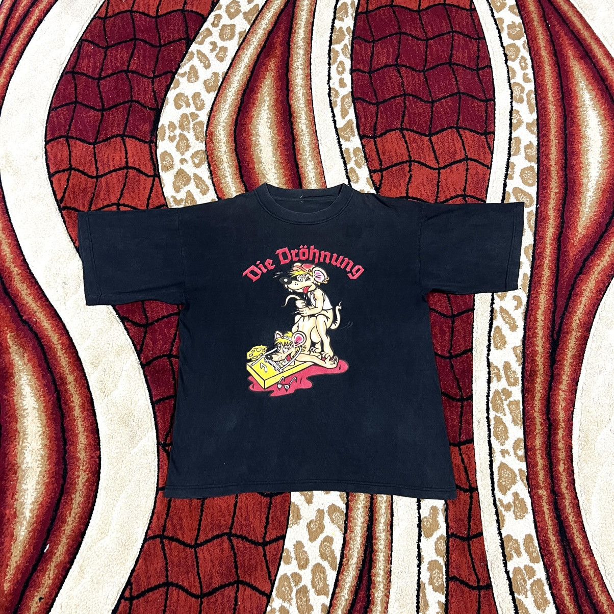 Hook-Ups Vintage 90s Mouse Doggie Sexs Pornstar Skategang T Shirt Size US XL / EU 56 / 4 - 2 Thumbnail