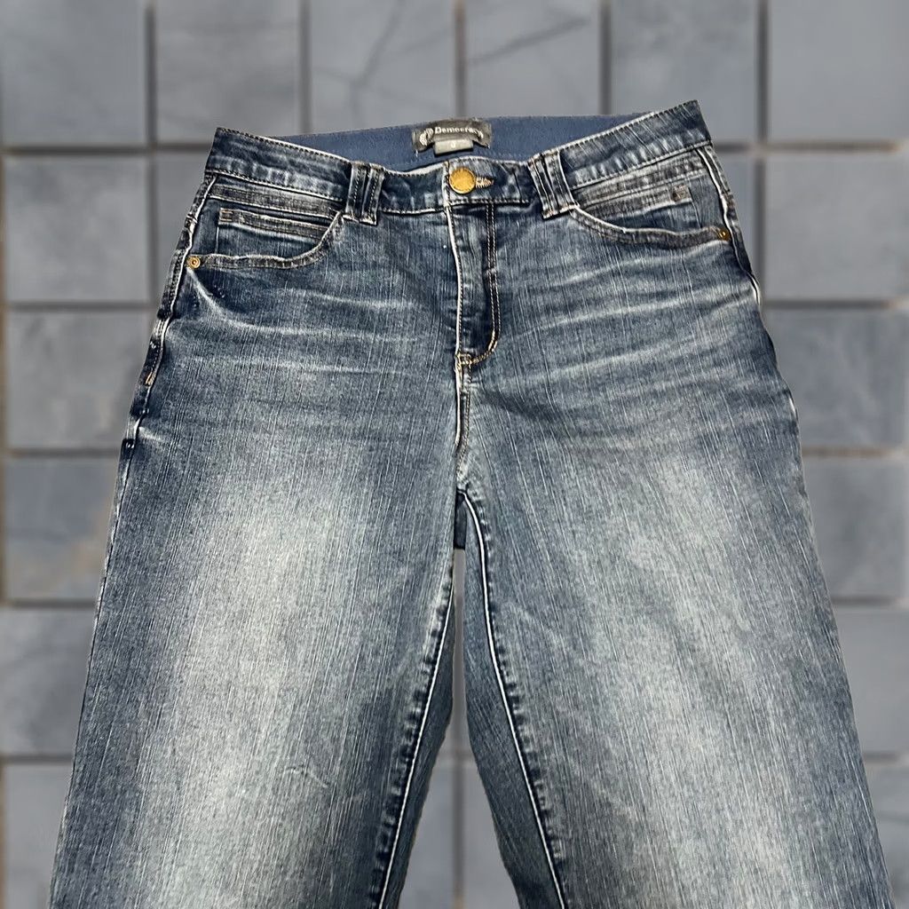 Vintage Democracy Jeans Womens Boot Ab Solution Stretch Cropped 8 Size 30" / US 8 / IT 44 - 1 Thumbnail