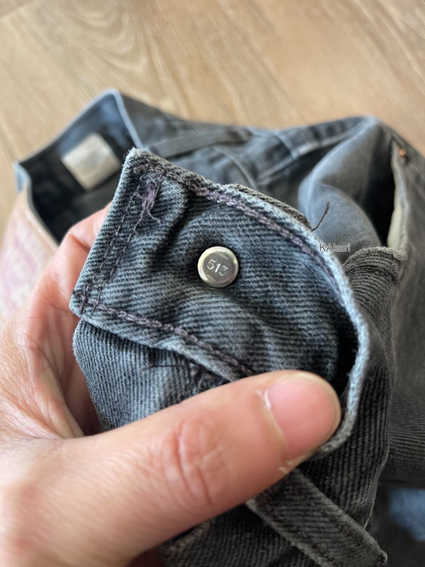 Levi's Vintage Levi's 505 Black Jeans Size US 34 / EU 50 - 5 Thumbnail