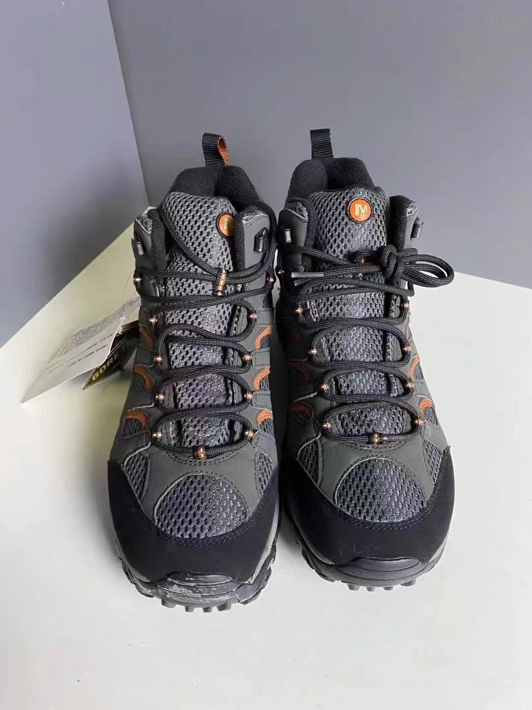 Merrell OUT. PERFORM Merrell High-Top Waterproof Hiking Shoes K15 Size US 12 / EU 45 - 6 Thumbnail