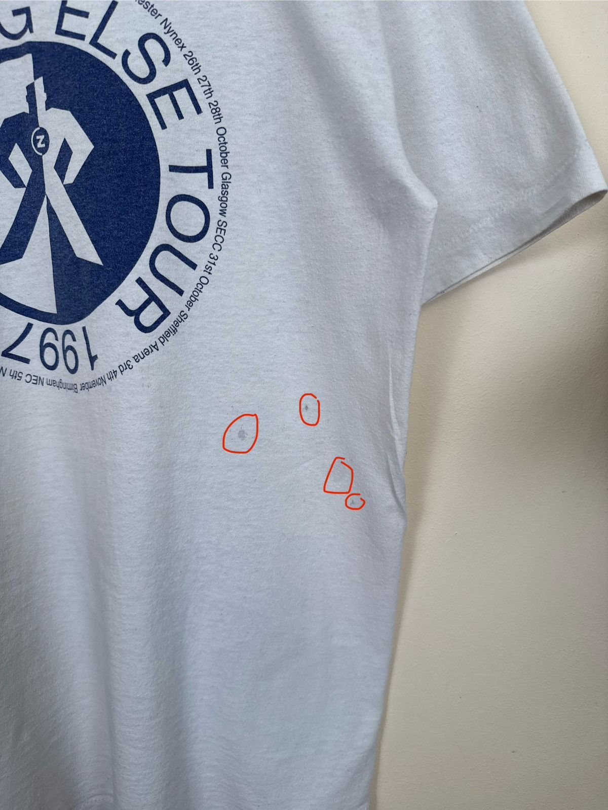 Other Vintage Boyzone T shirt 1997 Tour White Sz S Pop Band Size US S / EU 44-46 / 1 - 17 Thumbnail