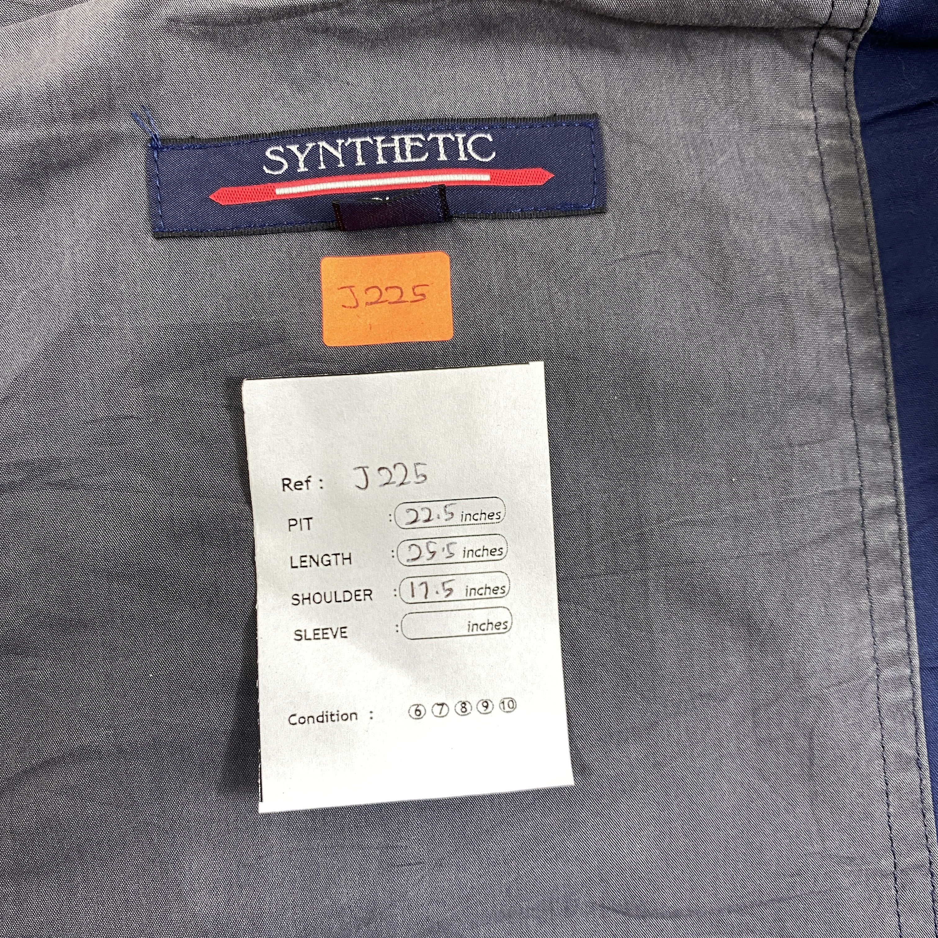 Japanese Brand Synthetic Multipocket Vest Jacket- J225 Size US M / EU 48-50 / 2 - 5 Thumbnail