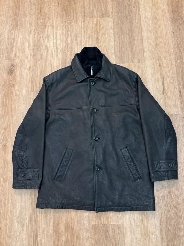 Milestone Milestone Leather Black Jacket Coat size 52 L Size US L / EU 52-54 / 3 - 1 Thumbnail