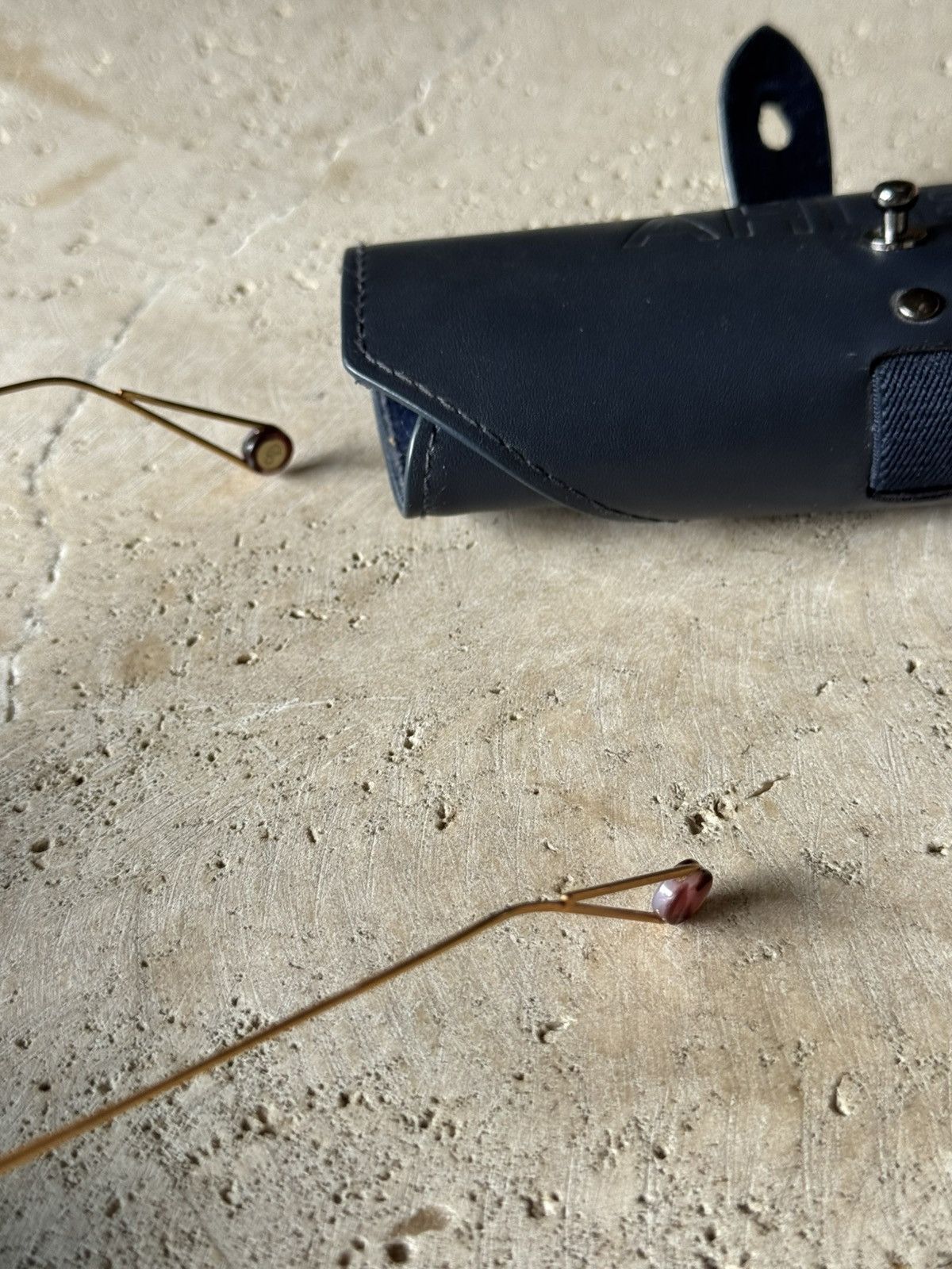 AHLEM Eyewear ALHEM BELLEVIE - PEONY GOLD & BLUE Size ONE SIZE - 4 Thumbnail