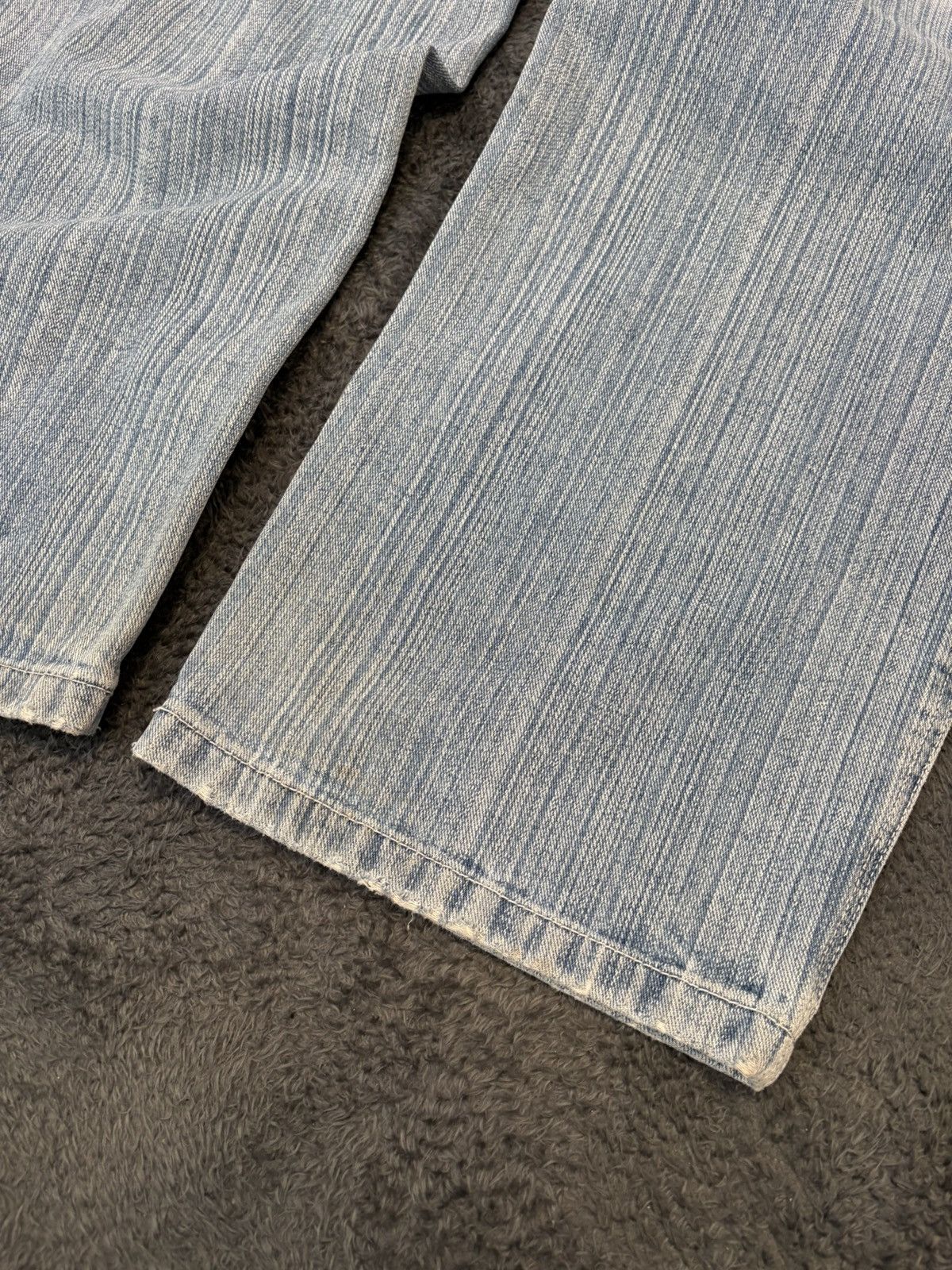 Japanese Brand Rare 2000s Baggy Y2K Vintage Distressed Jeans Size US 32 / EU 48 - 13 Thumbnail