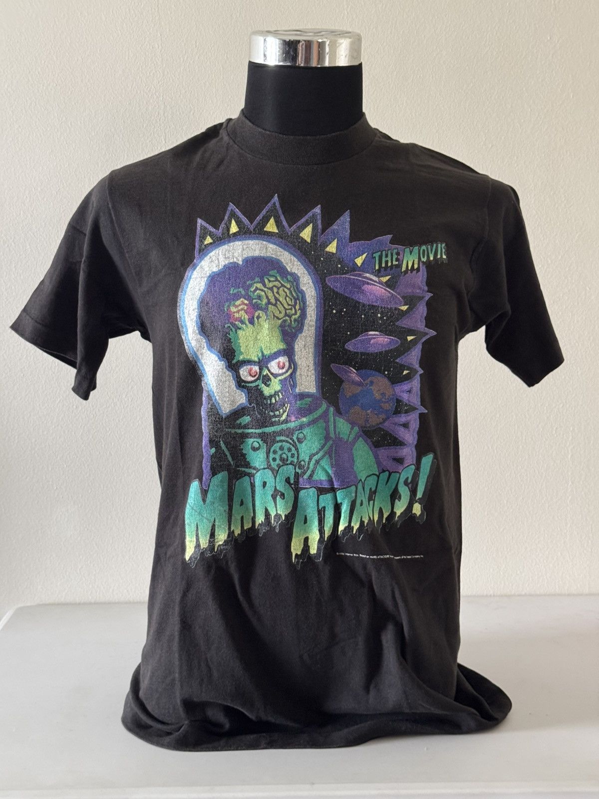 Vintage Vintage Mars Attack Movie Size US M / EU 48-50 / 2 - 1 Thumbnail