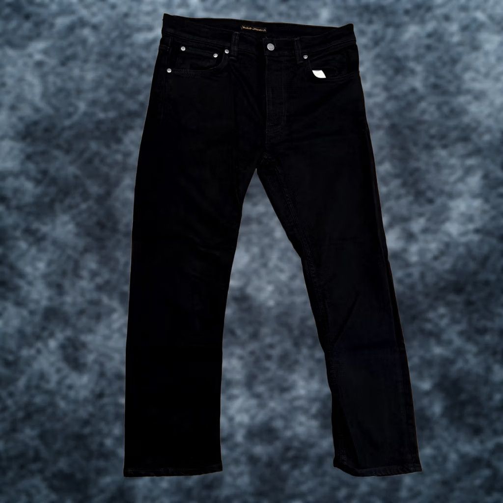 Nudie Jeans Nudie Jeans - Lean Dean - Raw Black 29x30 w/ Fades