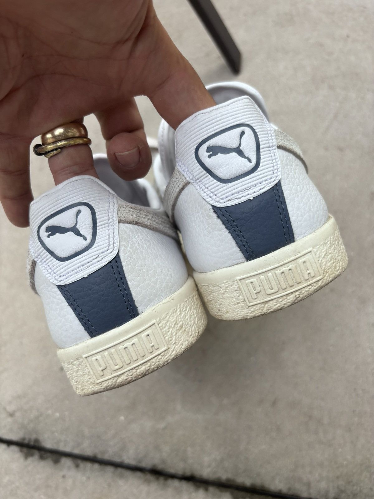 Puma × Rhude rhuigi clyde puma mens 12 NYC Size US 12 / EU 45 - 8 Thumbnail