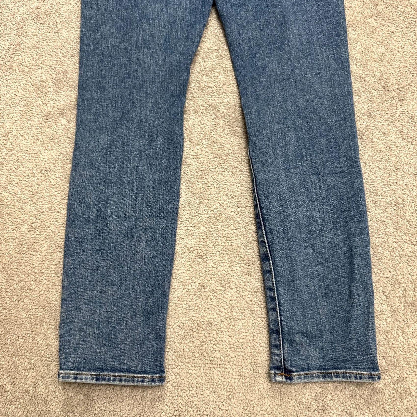 7 For All Mankind 7 For All Mankind Jeans High Waist Skinny Distressed Denim Blue 26 Womens Regular Inseam 27 Holiday City Streetwear 7 For All Mankind Womens Jeans Size 26" / US 2 / IT 38 - 4 Thumbnail