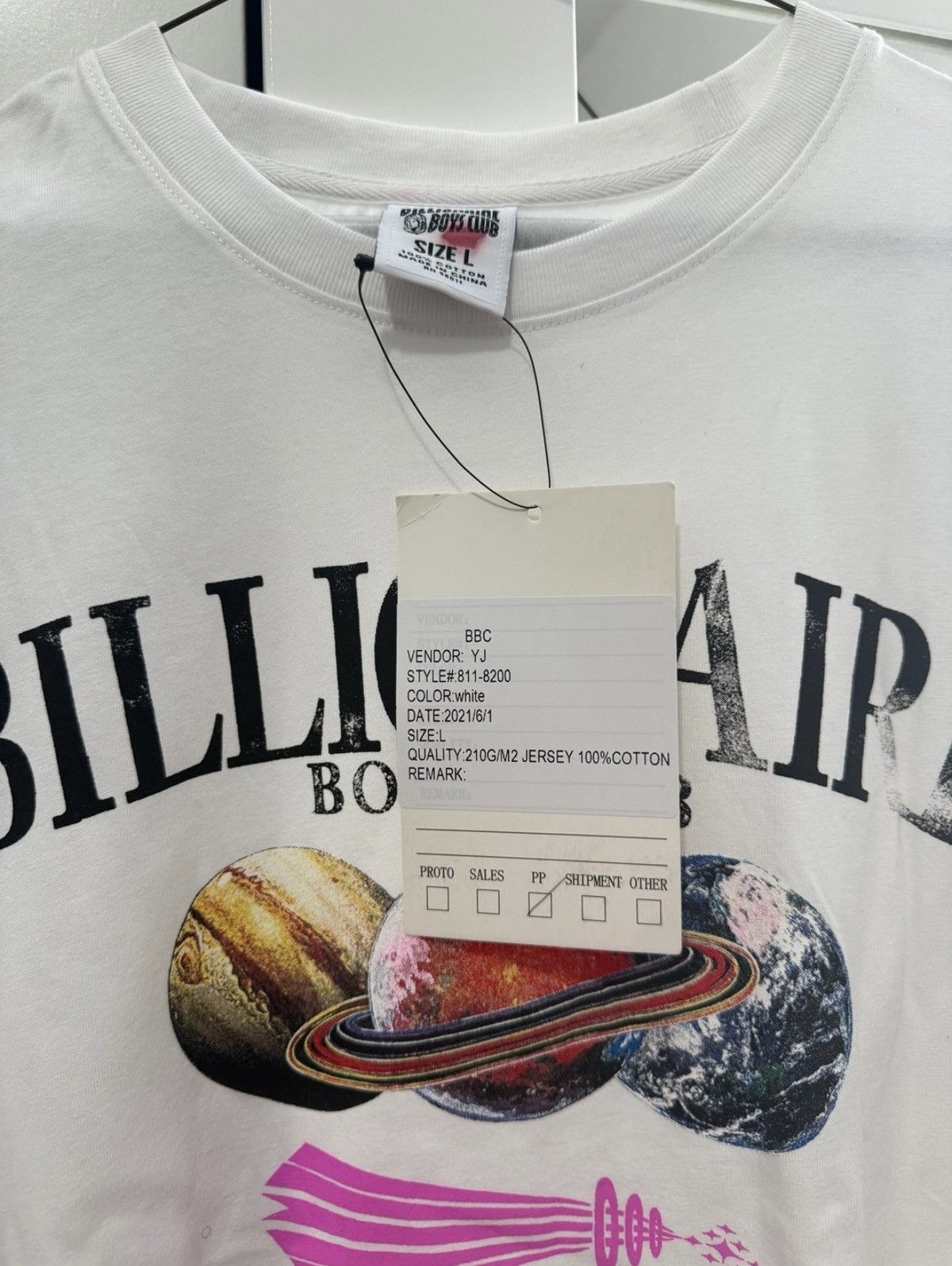 Billionaire Boys Club Billionaire Boys Club World Tee Size US L / EU 52-54 / 3 - 2 Thumbnail