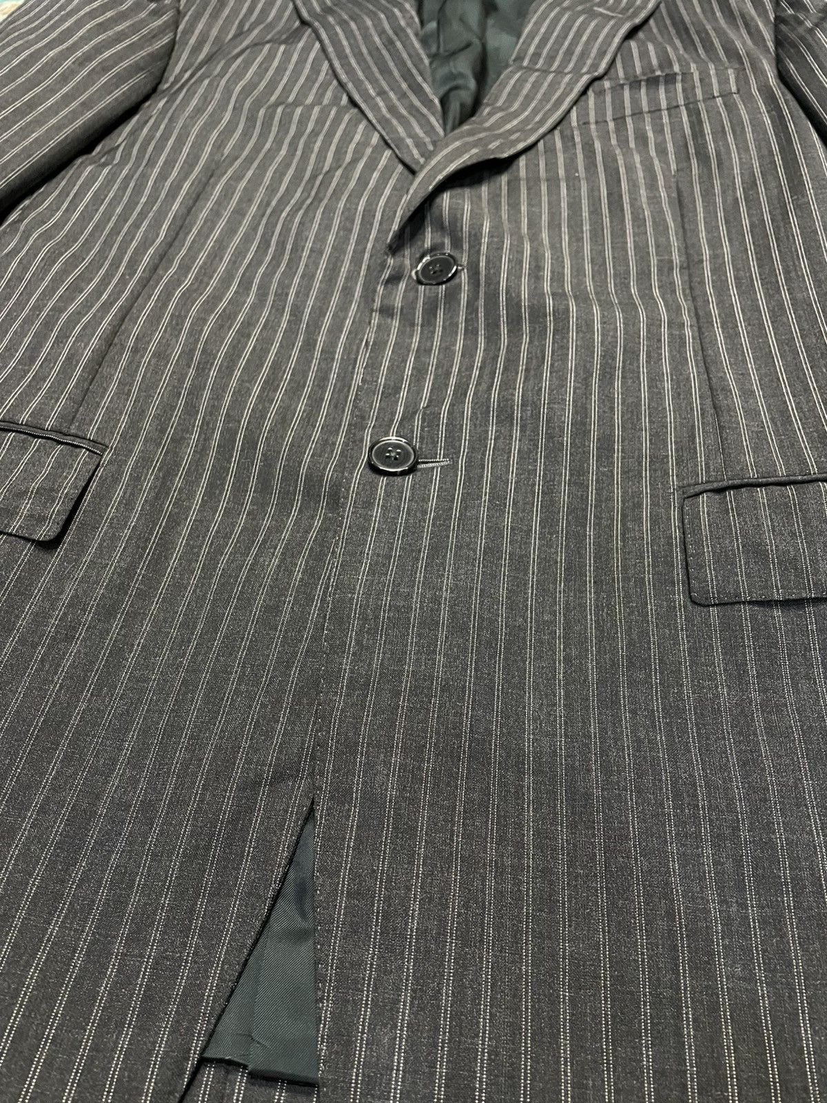 Loewe Loewe Striped Wool Blazer Size 50R - 4 Thumbnail