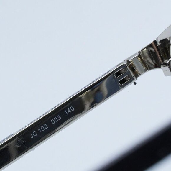 Jimmy Choo Jimmy Choo JC192 0003 00 Eyeglasses Matte Black/Silver 54mm Size ONE SIZE - 7 Thumbnail
