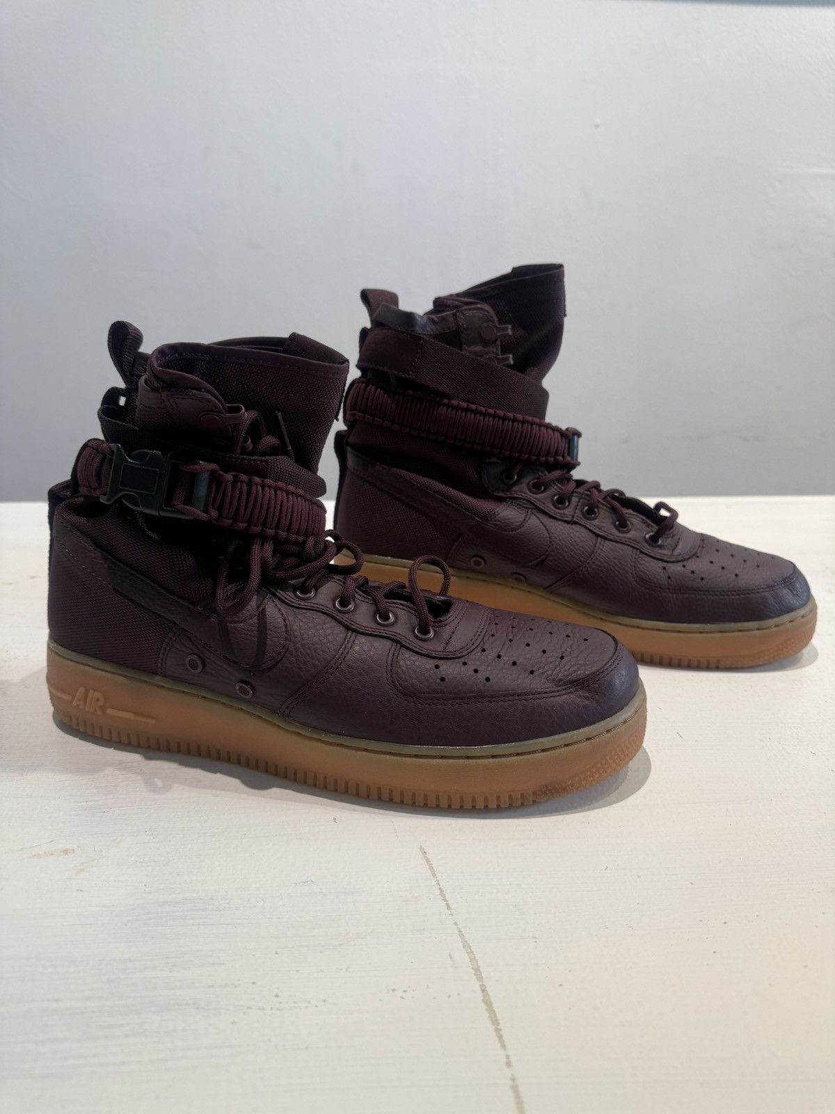 Nike Nike SF Air Force 1 Deep Burgundy High Size US 10.5 / EU 43-44 - 3 Thumbnail