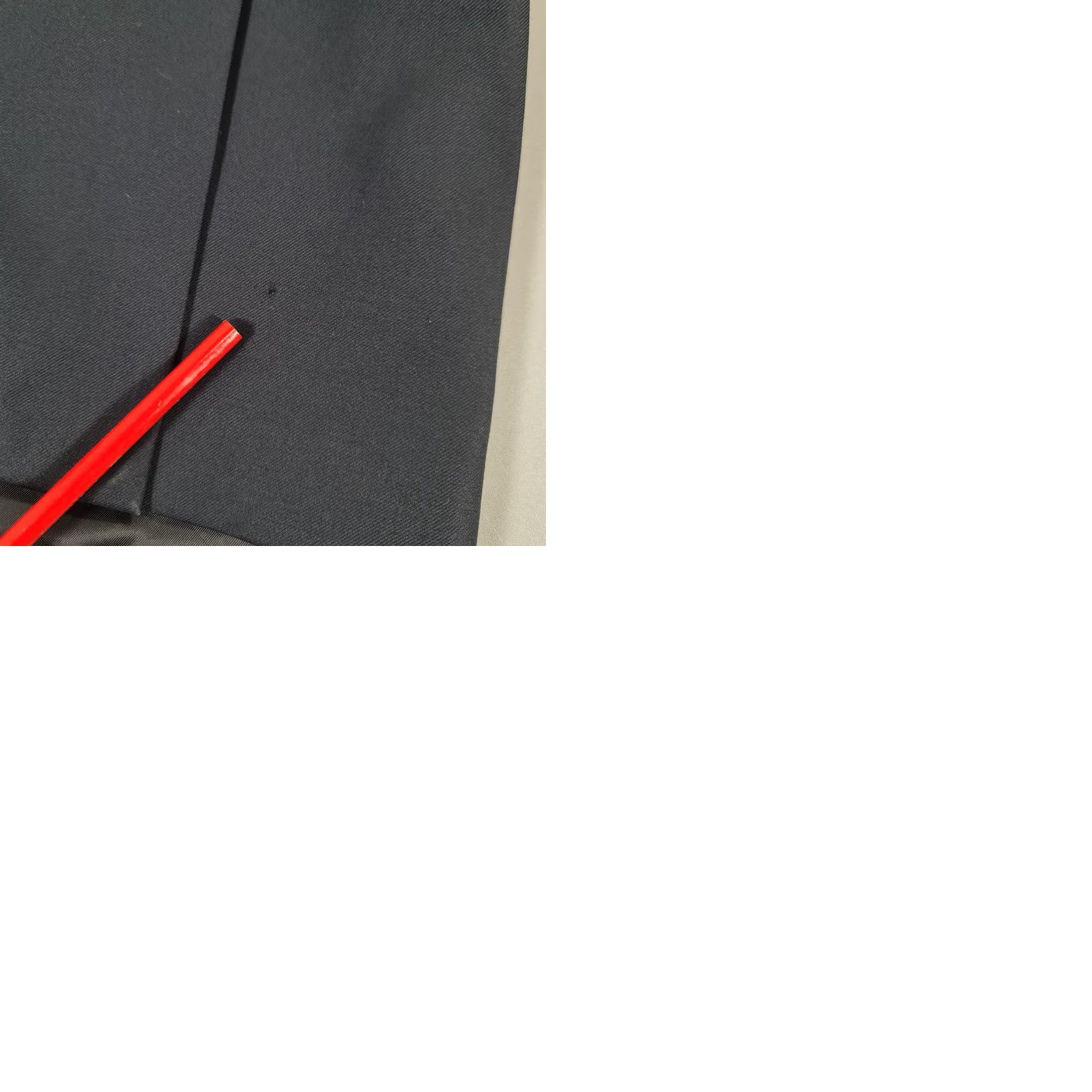 Vintage Sartoria Rossi Mens Suit Jacket Navy Blue 40 R Wool Blazer Vitale Barberis Size 40R - 9 Thumbnail