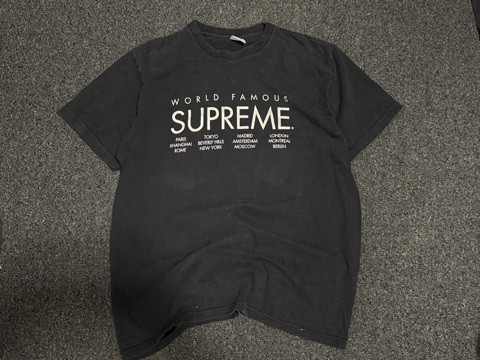 Supreme World Famous T Shirt | Grailed