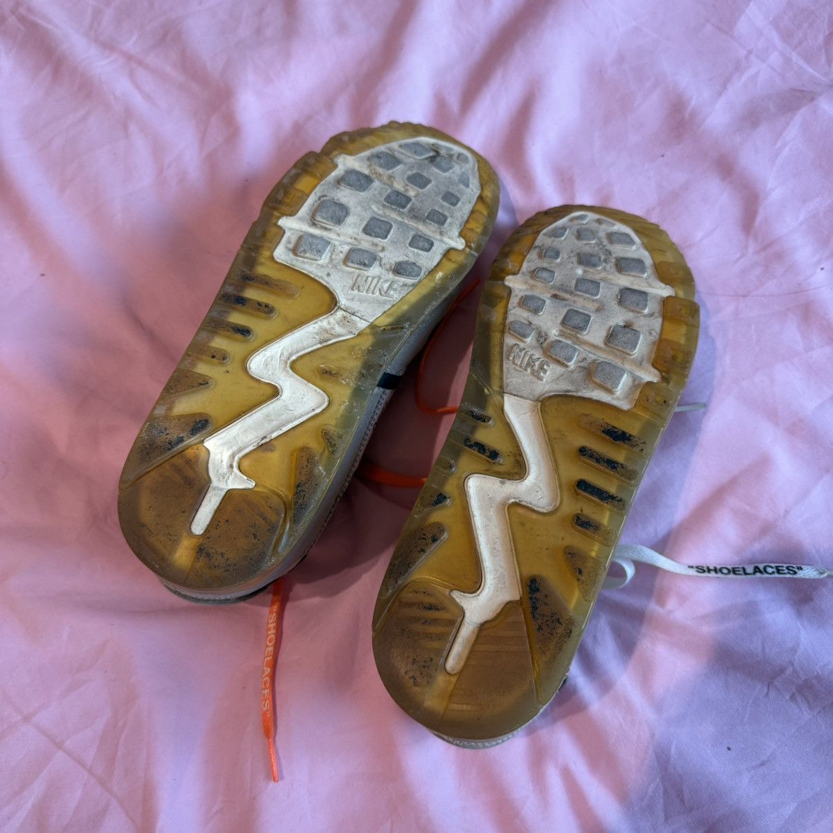 Nike × Off-White Off-White x Nike “The Ten” Air Max 90 Size US 9.5 / EU 42-43 - 5 Thumbnail