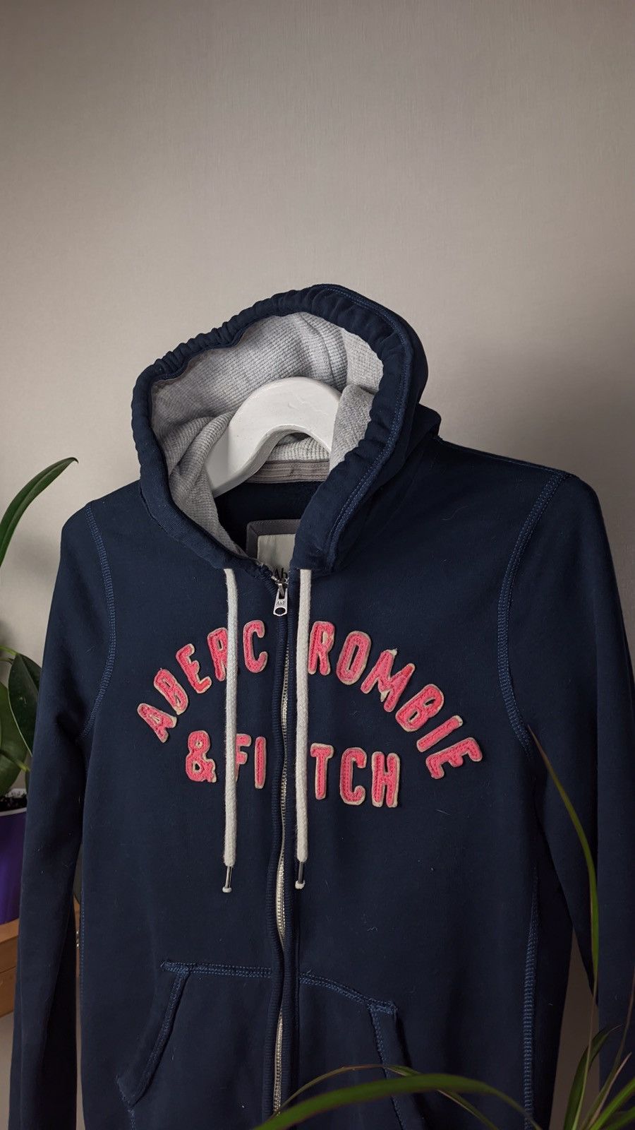 Japanese Brand Abercrombie Fitch faded Zip Hood ifsixwasnine LGB y2k cdg Size US M / EU 48-50 / 2 - 5 Thumbnail