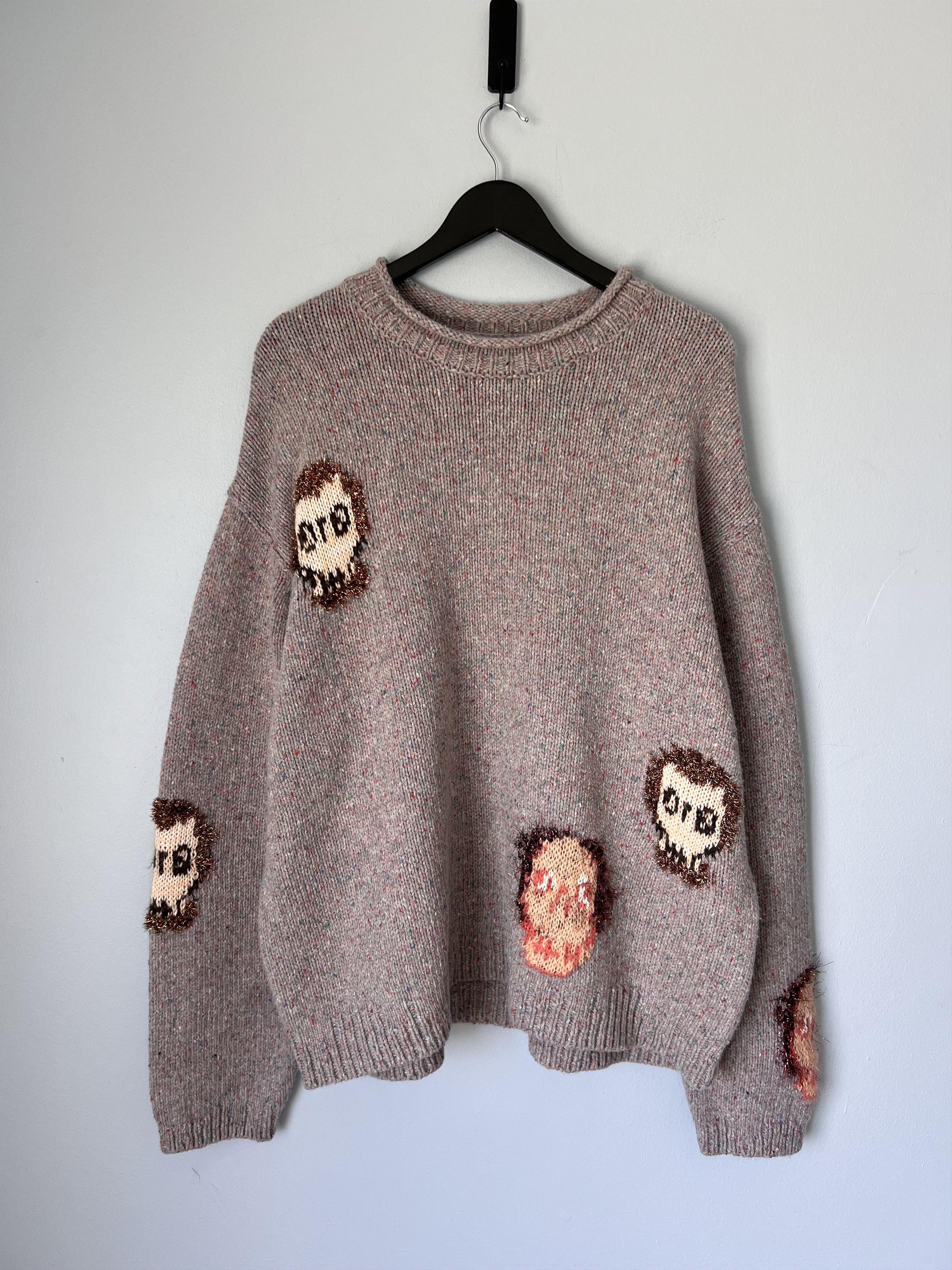 Acne Studios アクネ CASSIE B FL PAW16 ベージュ Acne Studios Acne Studios Cassie B FL PAW16 Cotton And Wool