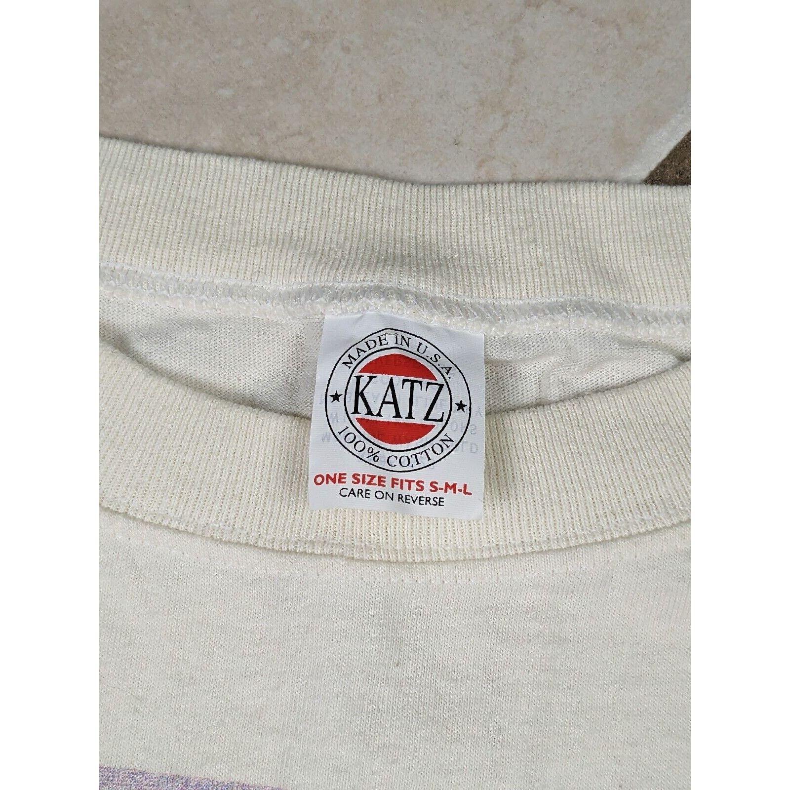 Other Vtg KATZ "Betty Crockat" Cats Cooking Graphic Shirt Crocker Size US M / EU 48-50 / 2 - 6 Thumbnail