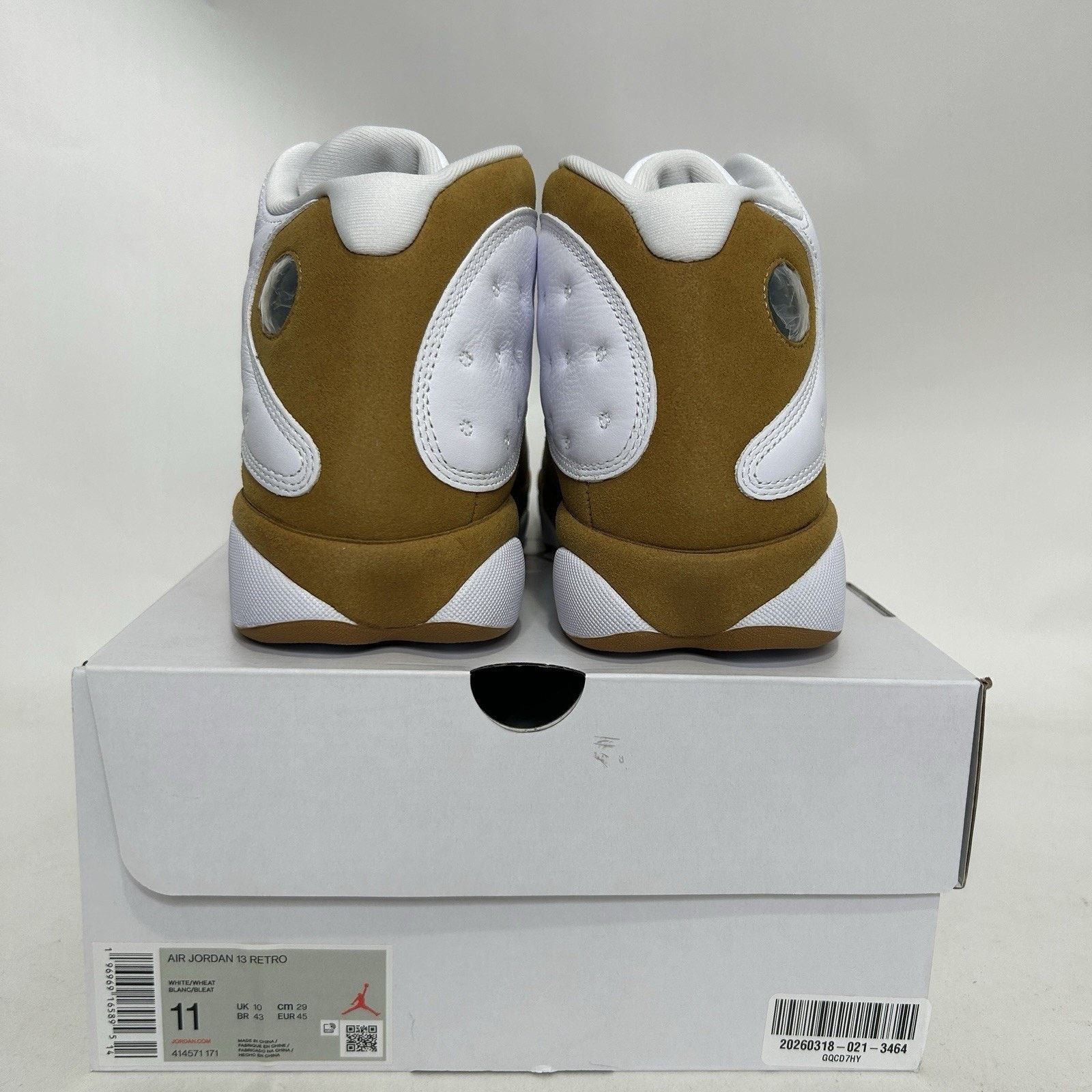 Jordan Brand Nike Air Jordan 13 Retro OG “Wheat” 414571-171 Size US 11 / EU 44 - 4 Thumbnail