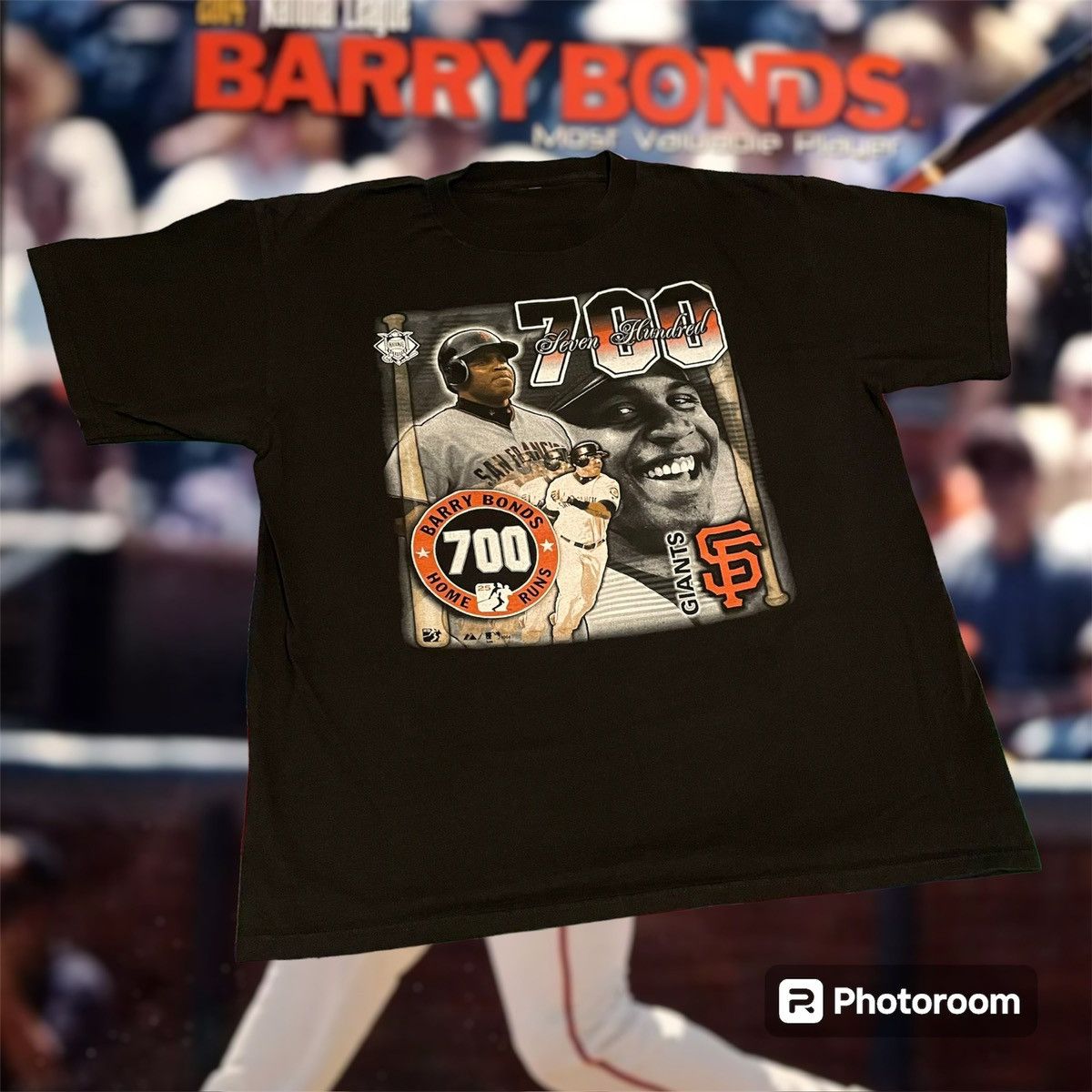 MLB × Vintage Vintage 2004 MLB Barry Bonds San Francisco Giants Tee Size US XL / EU 56 / 4 - 1 Thumbnail