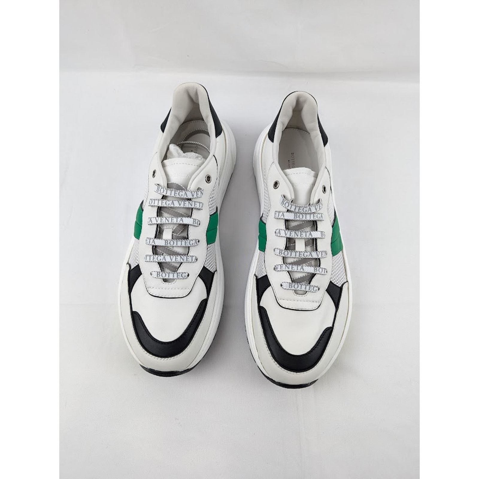Bottega Veneta o1rshd1 Mens Speedster Leather Sneakers in Multicolor Size US 12.5 / EU 45-46 - 15 Thumbnail