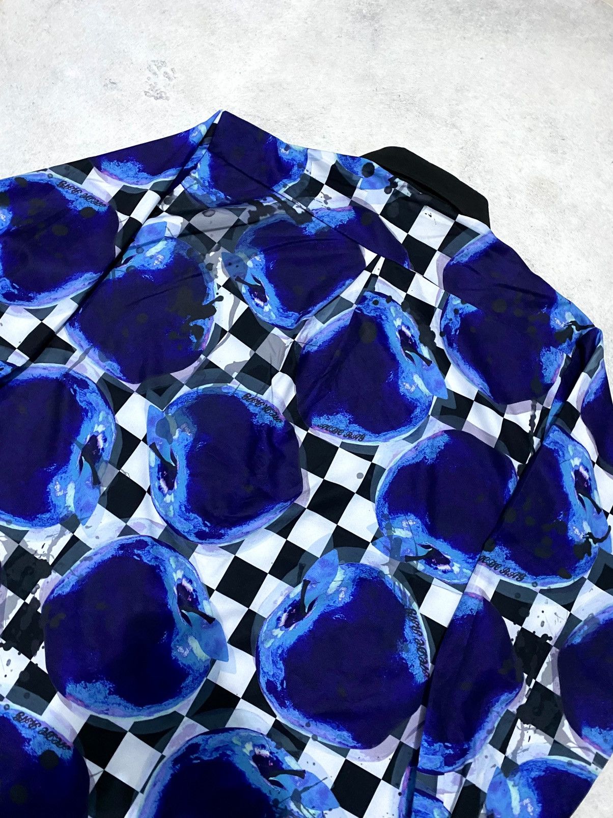 Japanese Brand × Vintage Acdc Rag Apple Checkered Longshirt button Size US XL / EU 56 / 4 - 4 Thumbnail