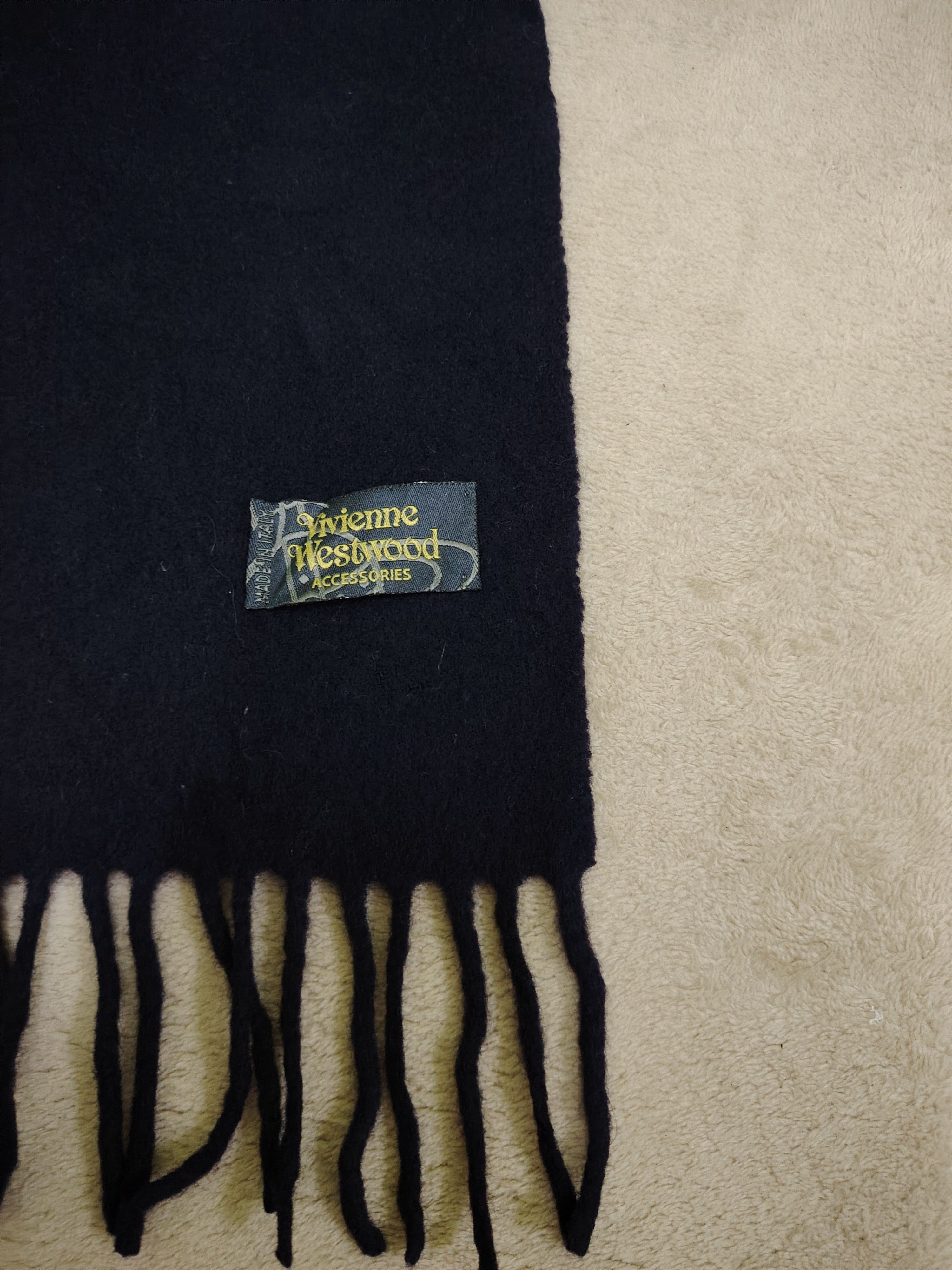 Vivienne Westwood Vivien Westwood Italy Wool Scarf/Muffler Size ONE SIZE - 3 Thumbnail