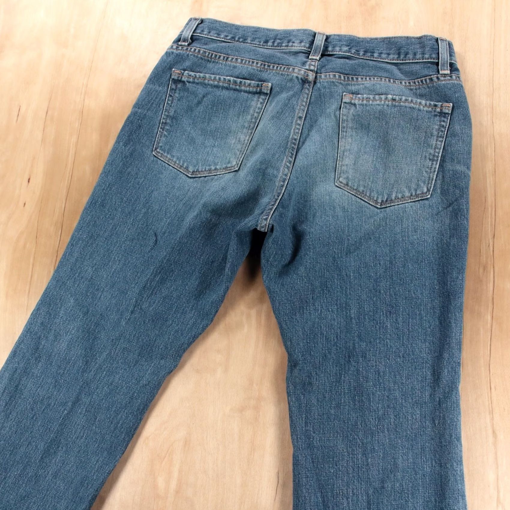 Gap GAP Low Rise Bootcut denim jeans sz 10 stonewash faded vtg 90s y2k usa made Size 32" / US 10 / IT 46 - 3 Thumbnail