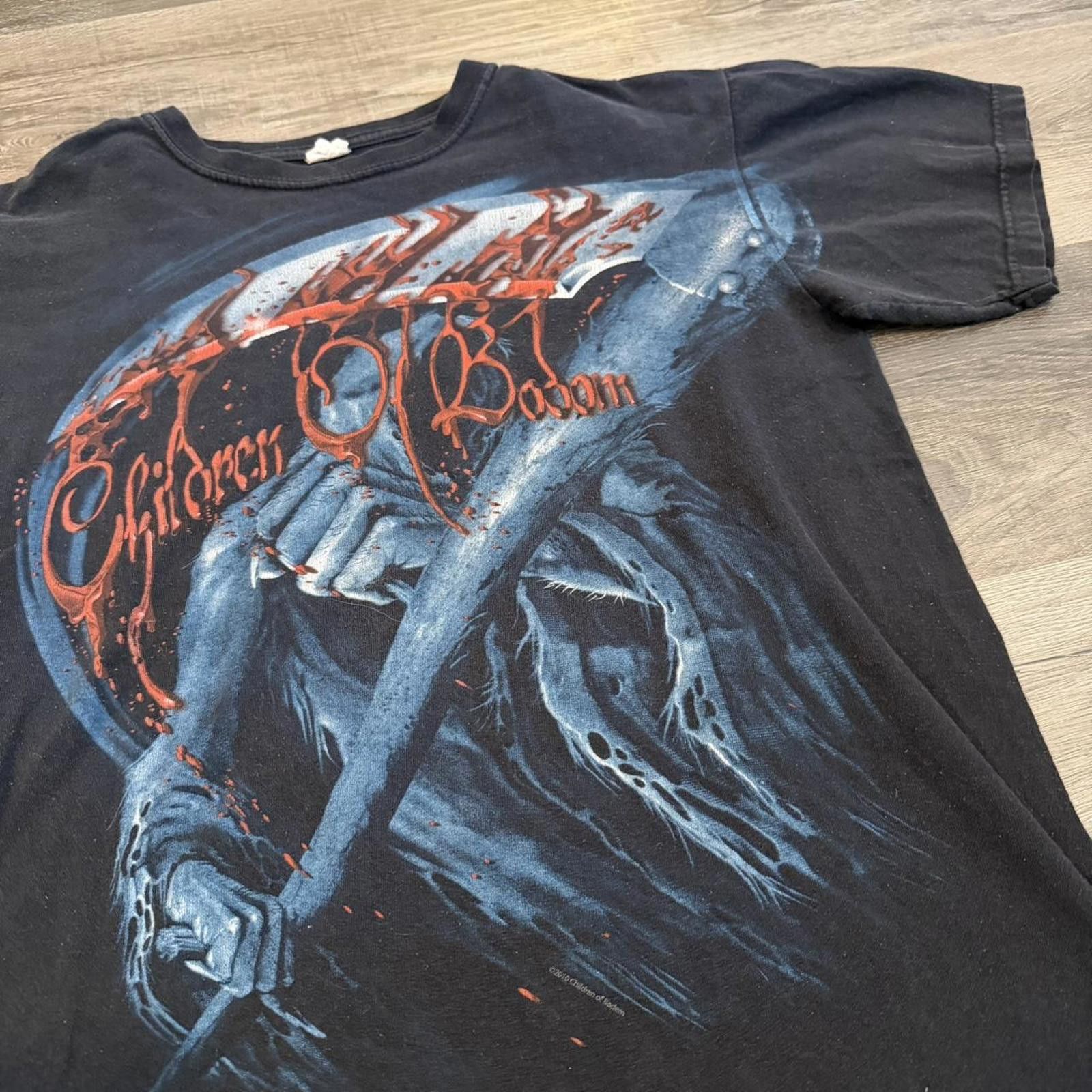 Anvil Vintage children of bodom t shirt 2010 M Size US M / EU 48-50 / 2 - 1 Thumbnail
