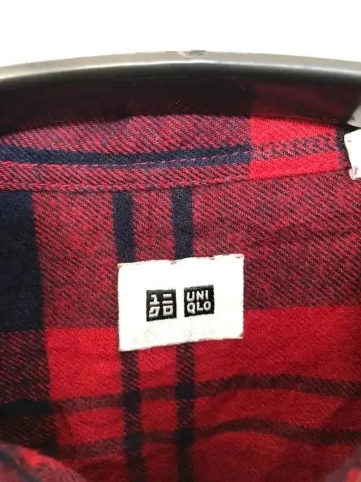 Japanese Brand Japanese Brand Uniqlo Plaid Tartan Flannel Shirt 👕 Size US M / EU 48-50 / 2 - 3 Thumbnail