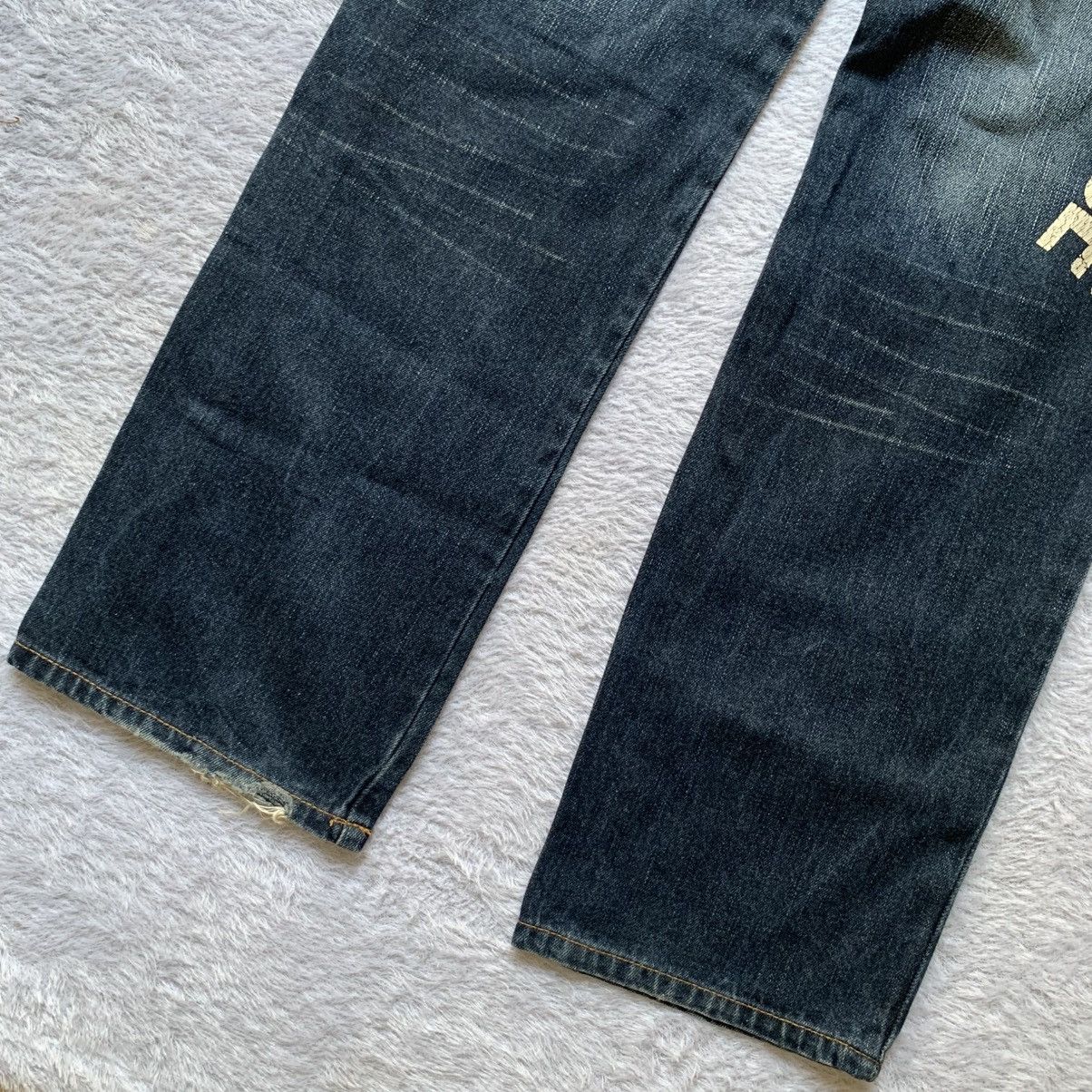 If Six Was Nine Crazy design by blue moon blue denim pants Size US 32 / EU 48 - 8 Thumbnail
