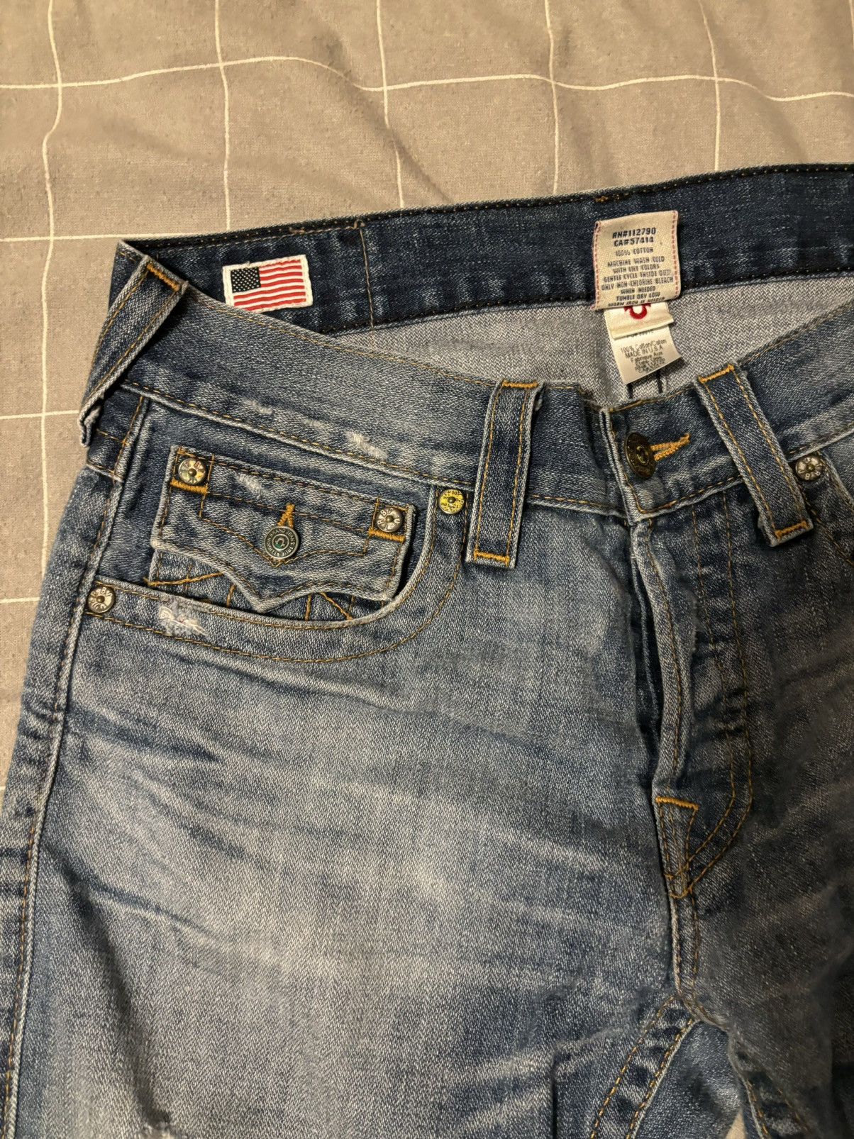 True Religion Vintage True Religion Jeans Pants Size US 33 - 7 Thumbnail