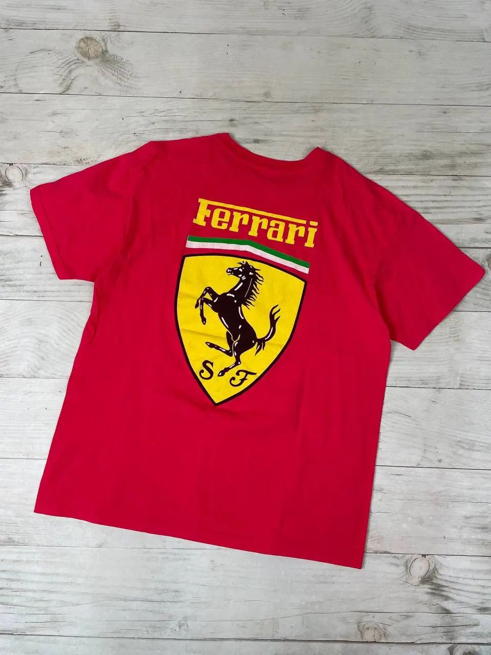 Ferrari Vintage Ferrari F1 Marlboro Michael Schumacher T Shirt 90s Size US L / EU 52-54 / 3 - 1 Thumbnail