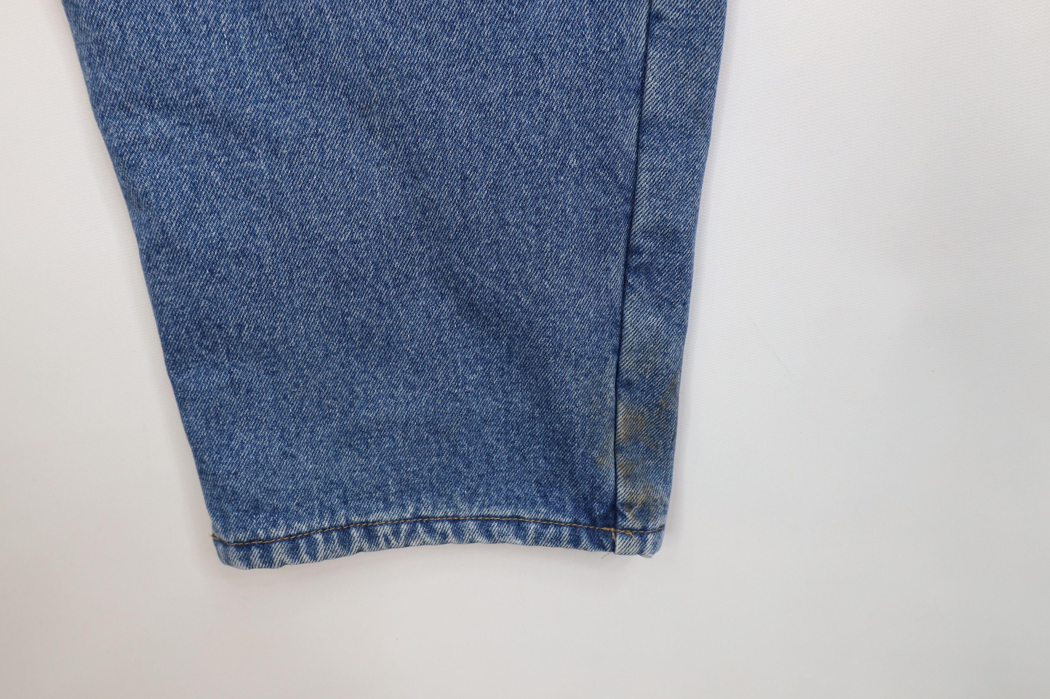 Cabelas Vintage Cabelas Fleece Lined Heavyweight Denim Jeans Blue Size US 36 / EU 52 - 7 Thumbnail