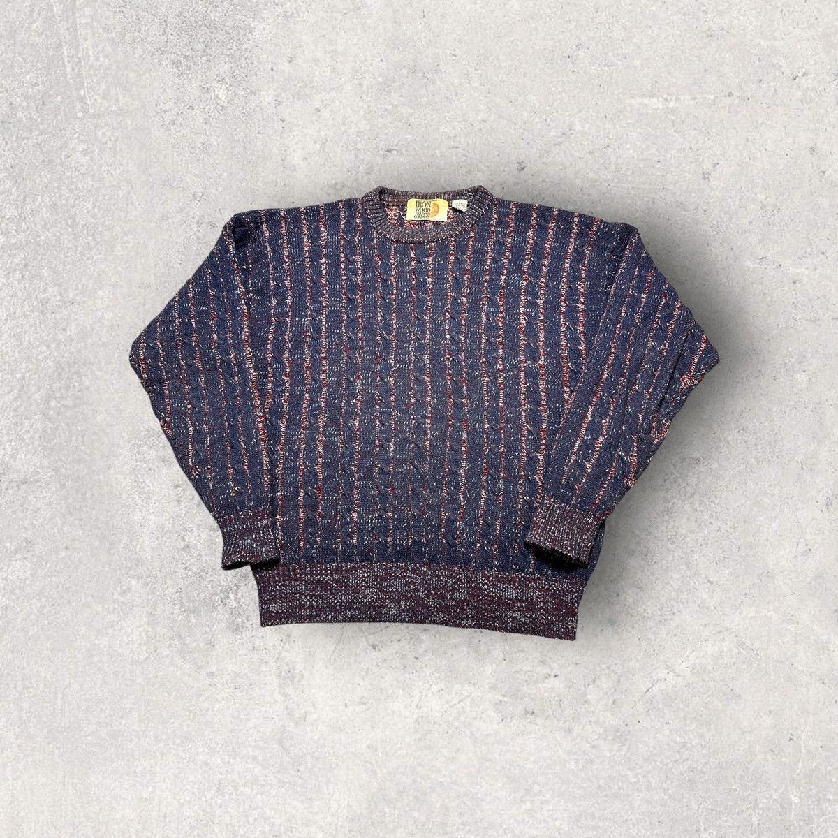 Vintage Vintage Iron Wood sweater Size US L / EU 52-54 / 3 - 1 Thumbnail
