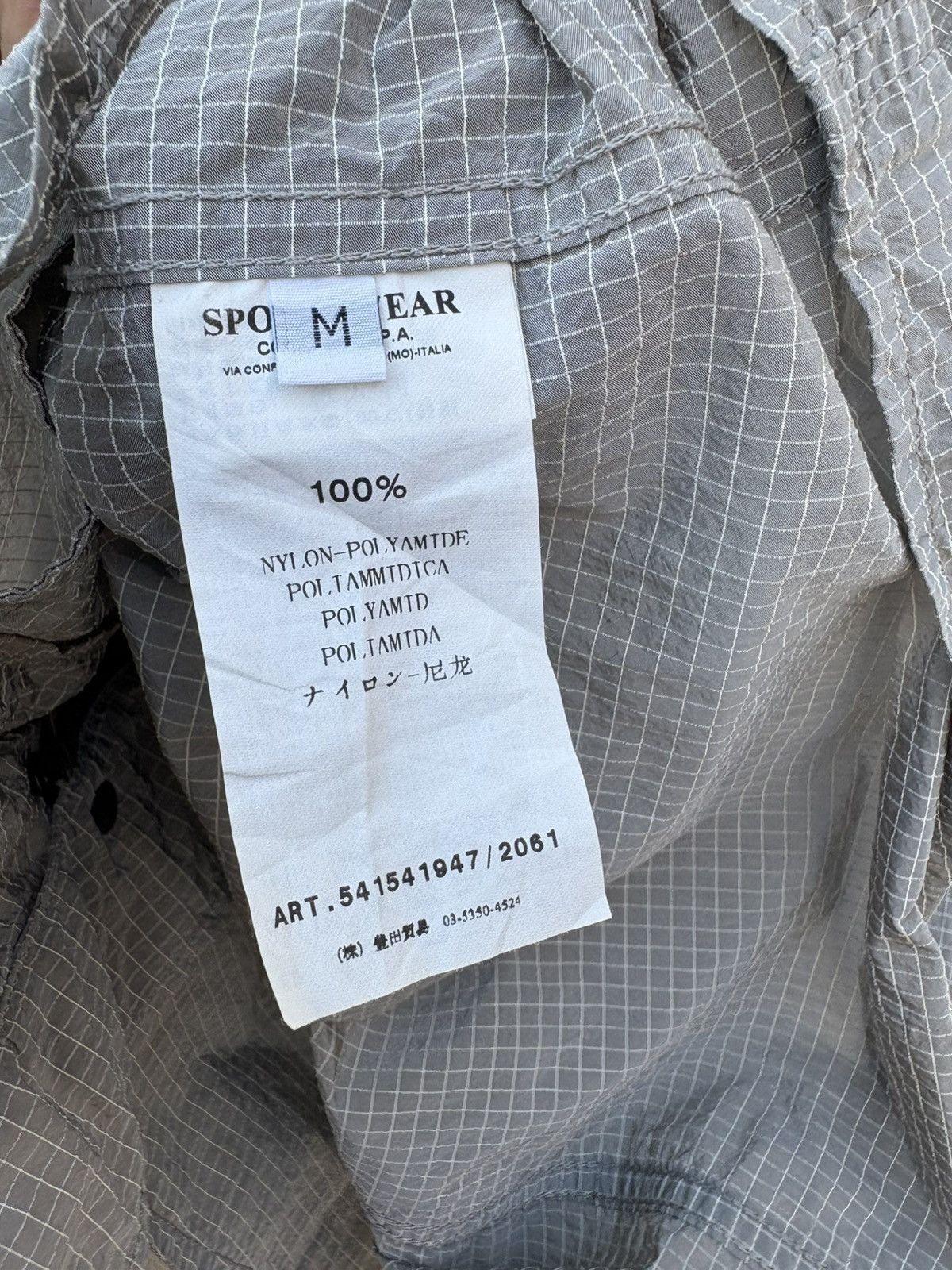 Stone Island Stone Island Nylon Check Jacket Without Patch Size US M / EU 48-50 / 2 - 14 Thumbnail