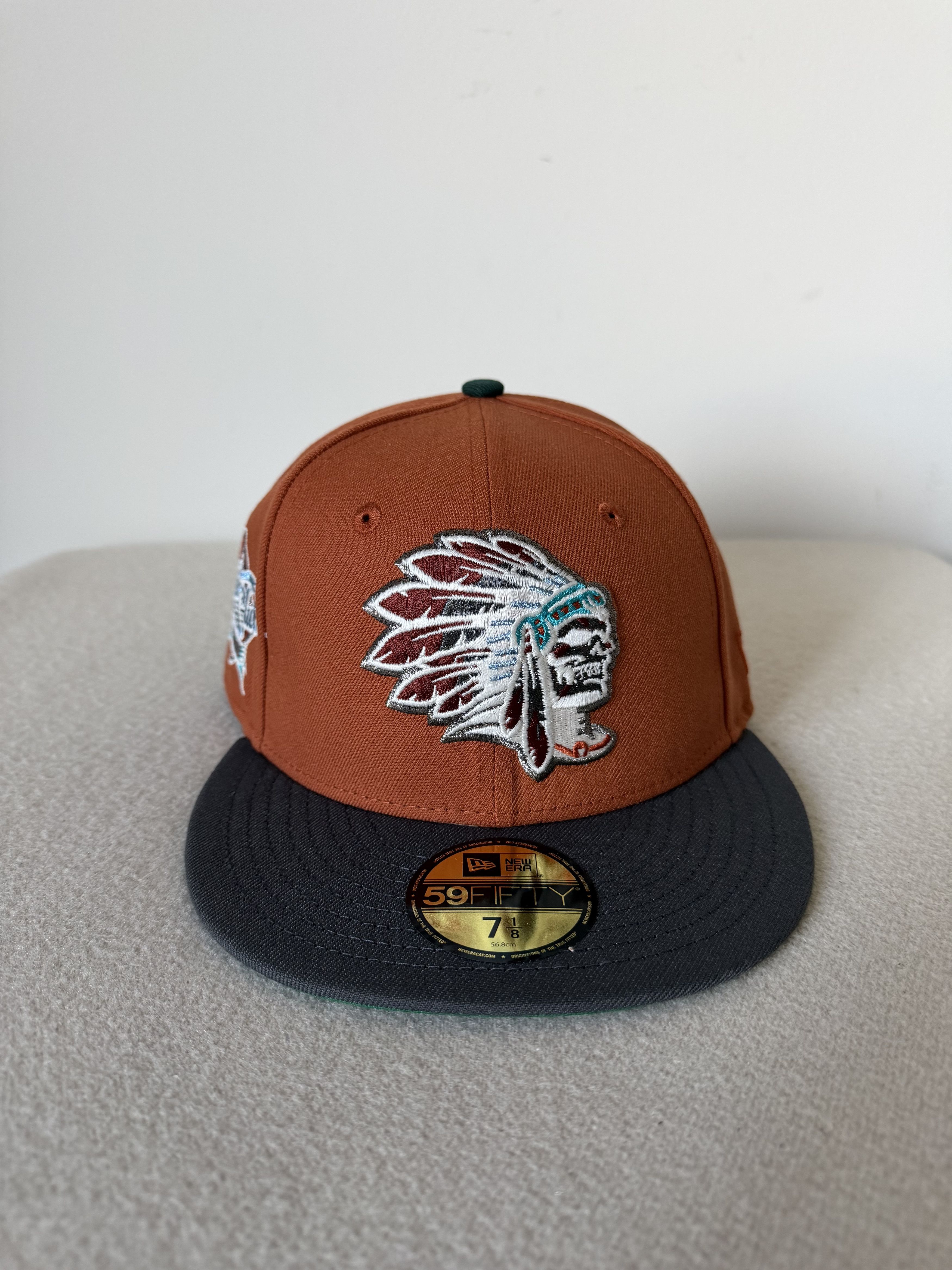 Hat Club 7 1/8 New Era Hat Club Dia De Los Muertos Skull Chief Fitted Size ONE SIZE - 2 Thumbnail